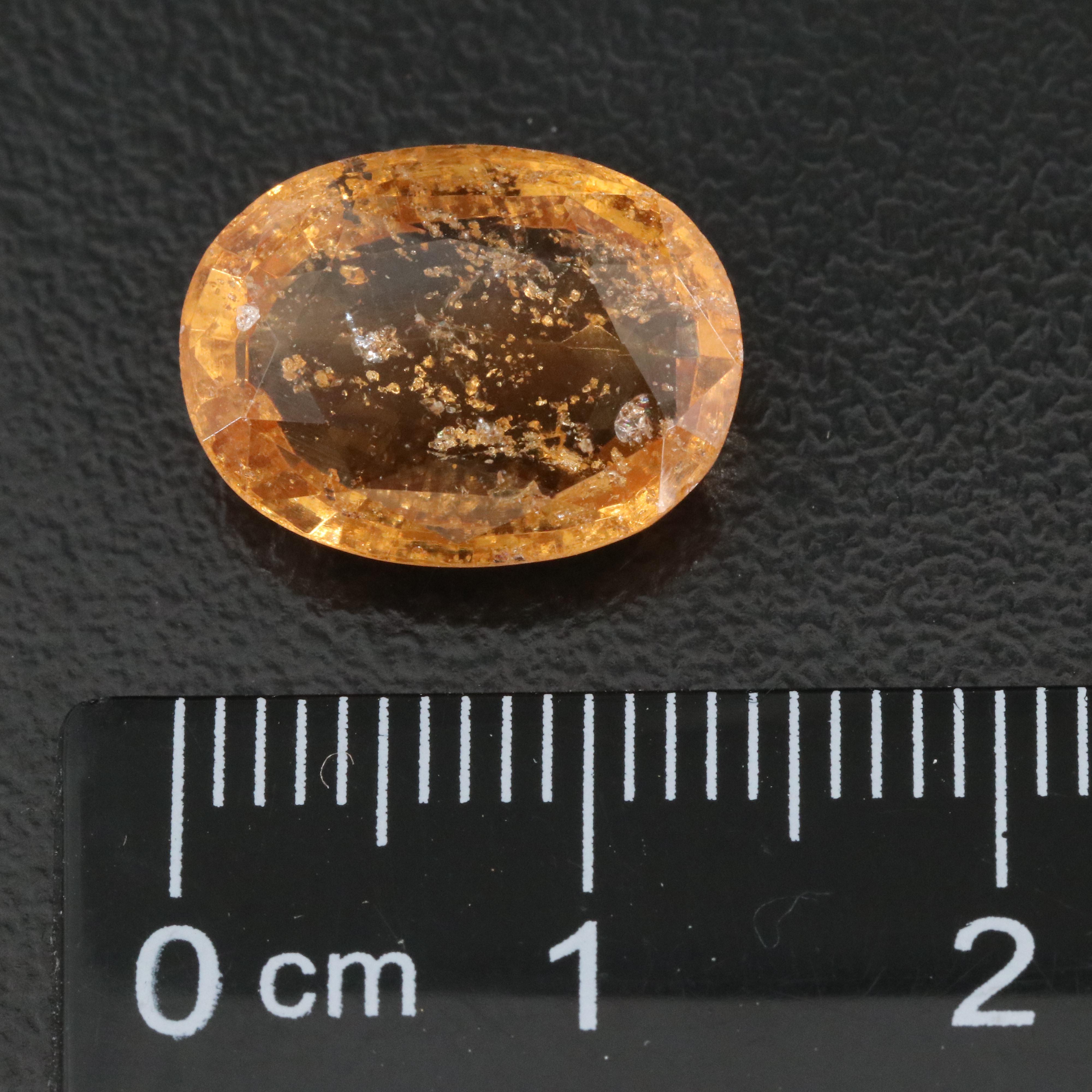 Loose 7.19 CT Hessonite