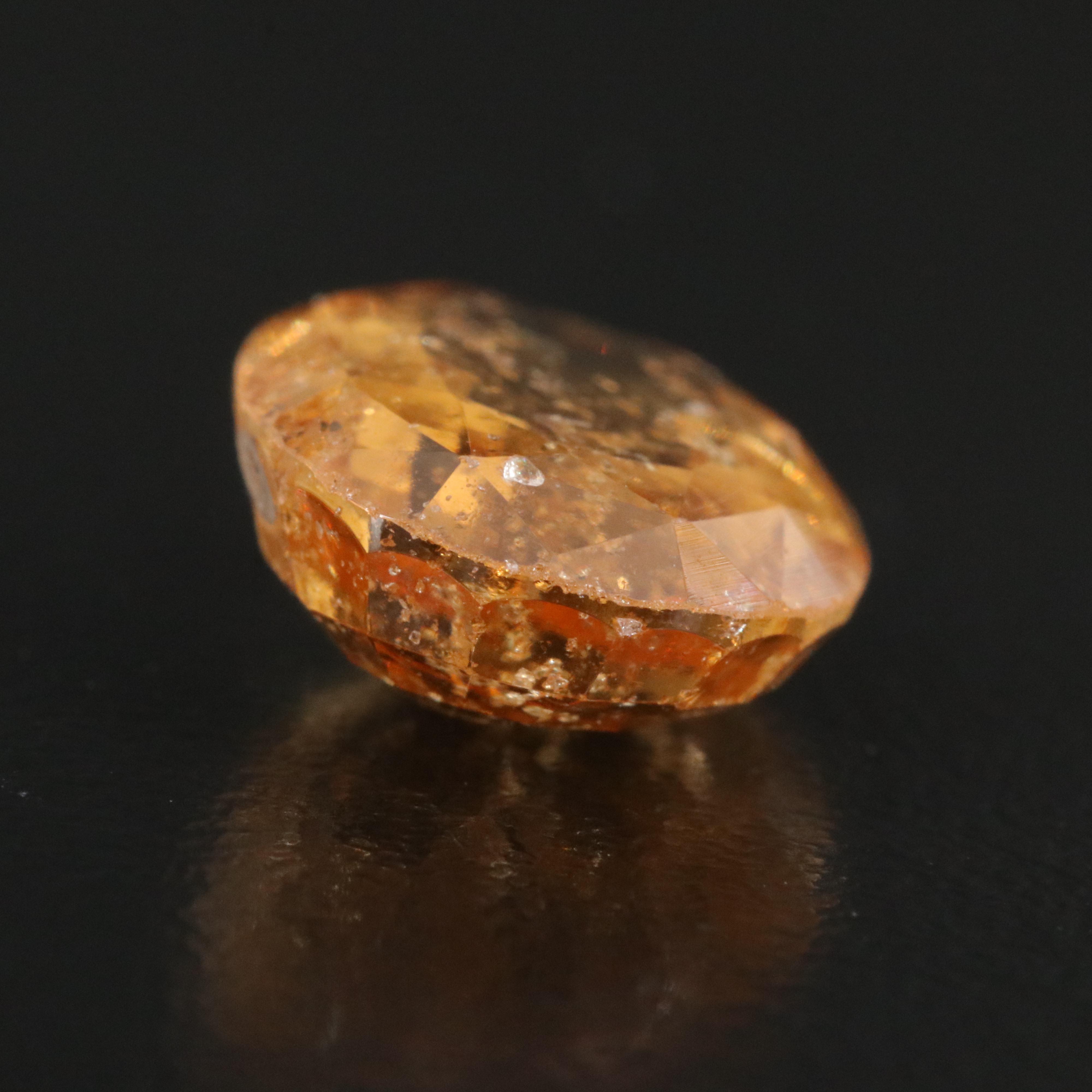 Loose 7.19 CT Hessonite