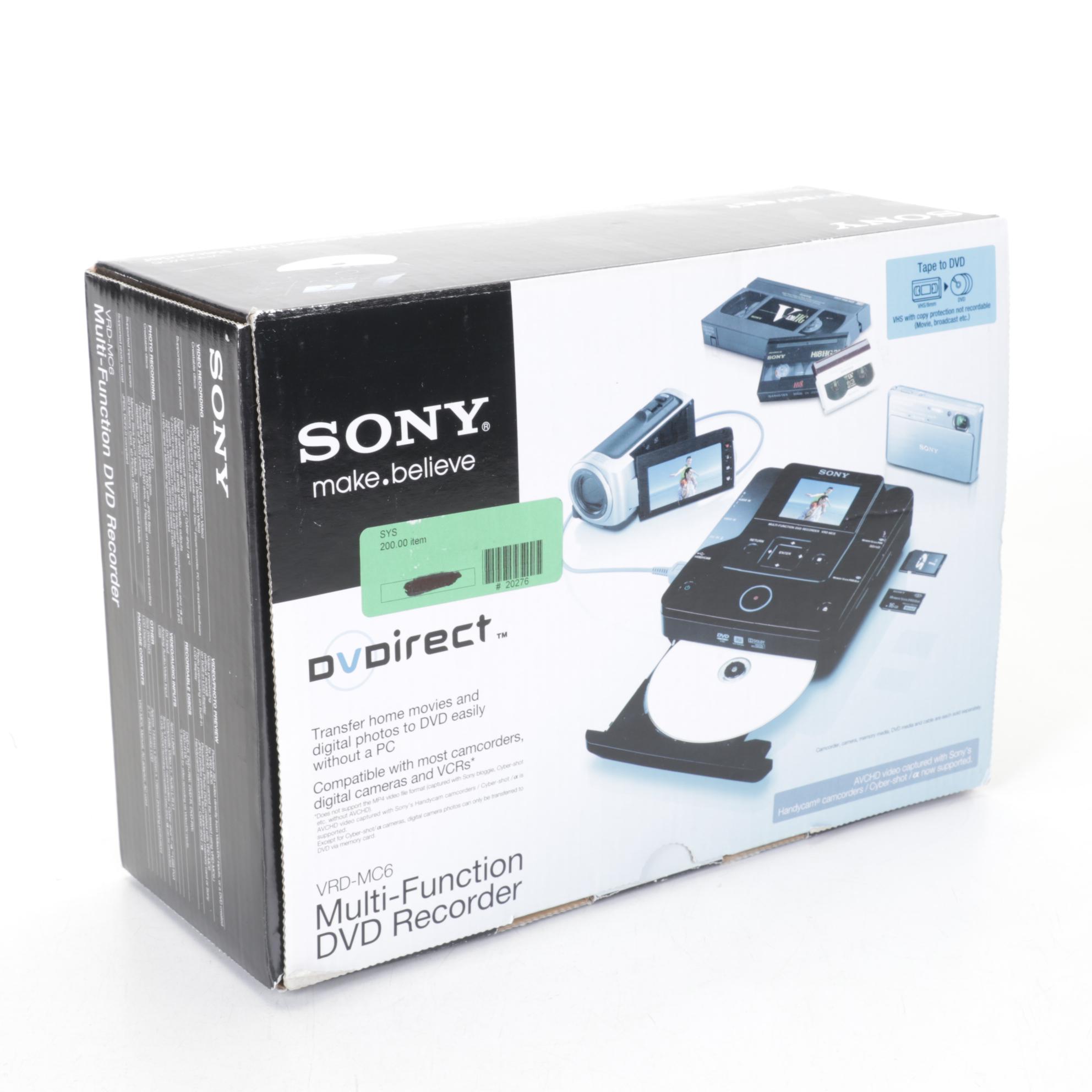 Sharper Image Night Vision Binoculars & Sony DVD Recorder