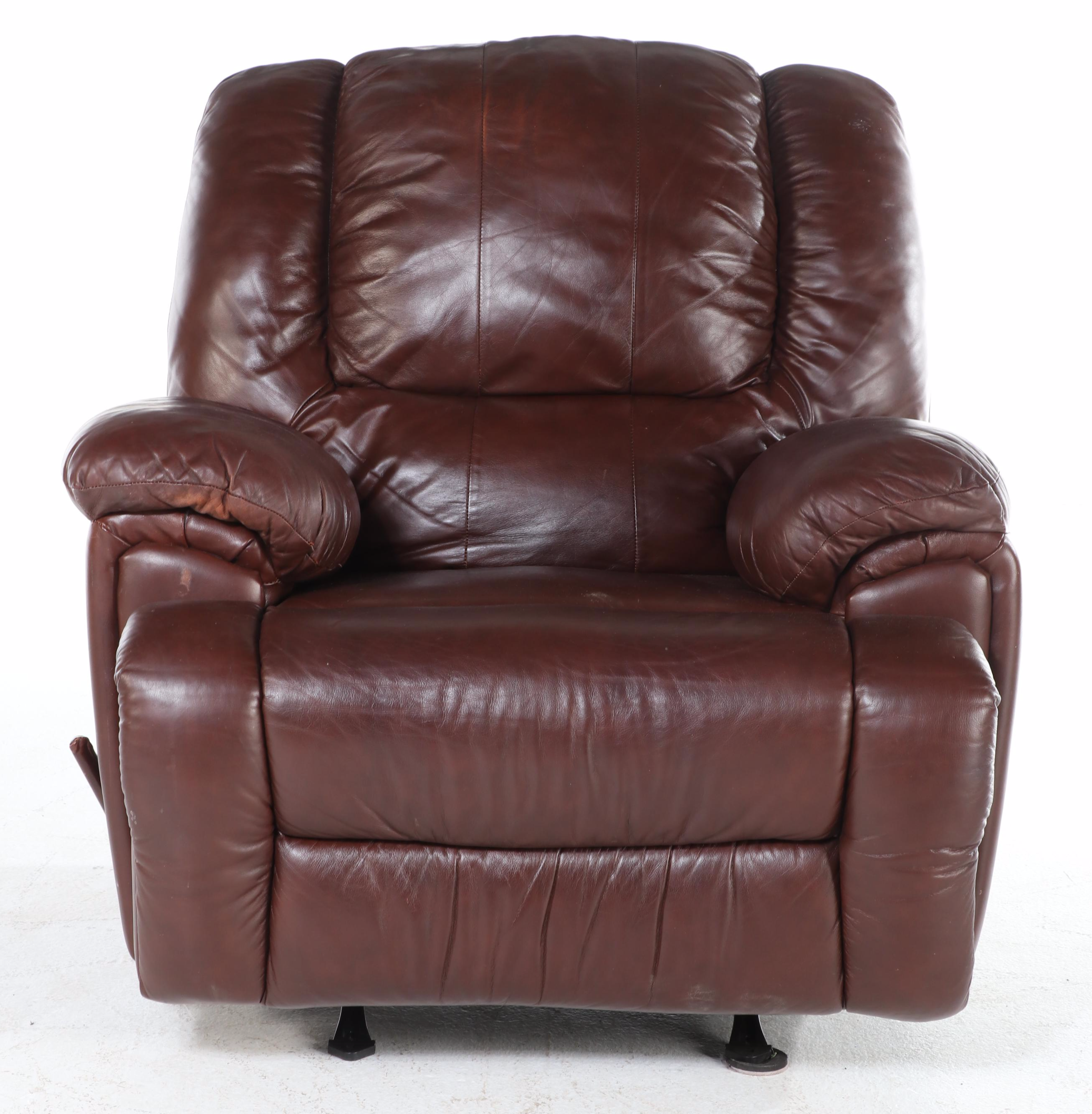 Wayne Phillips Furniture Leather Recliner