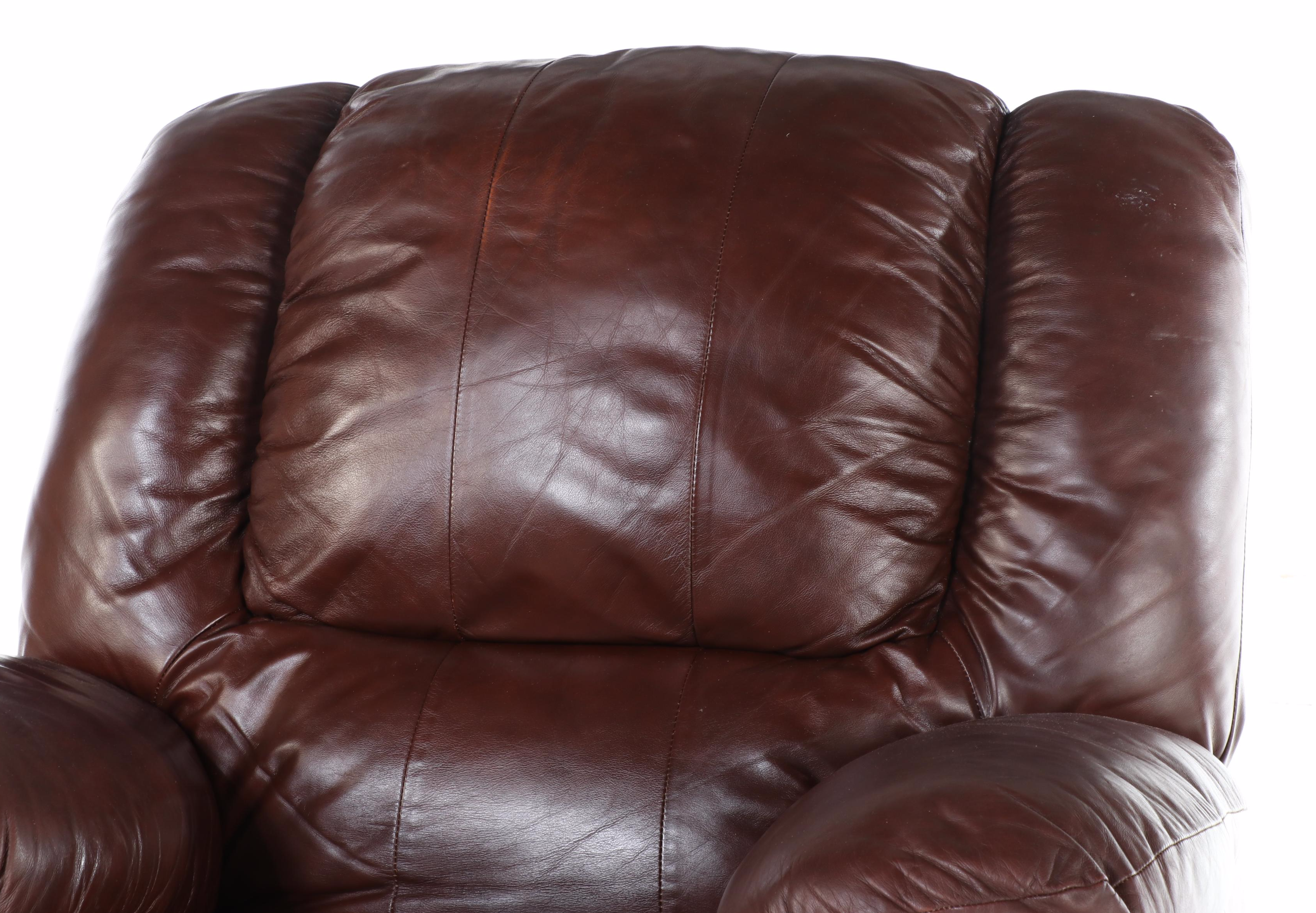 Wayne Phillips Furniture Leather Recliner