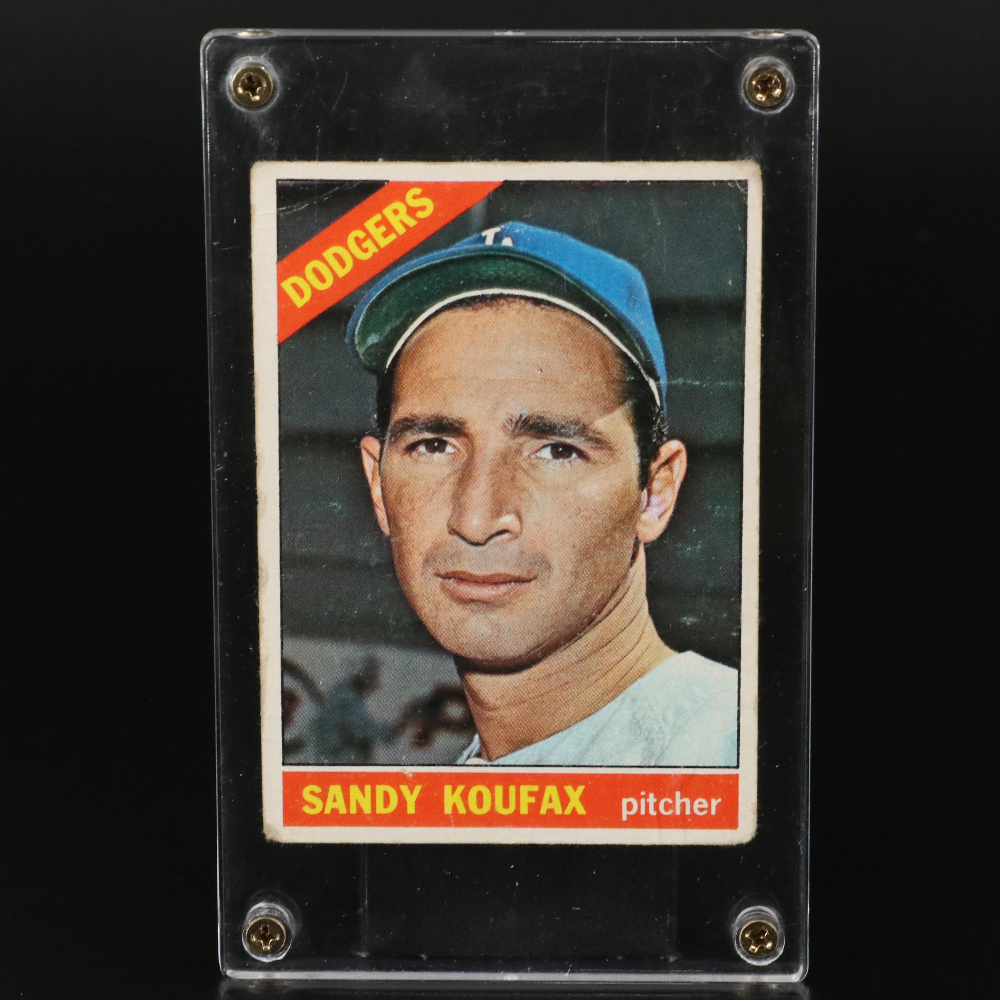 1966 Topps Sandy Koufax Los Angeles Dodgers Baseball Card