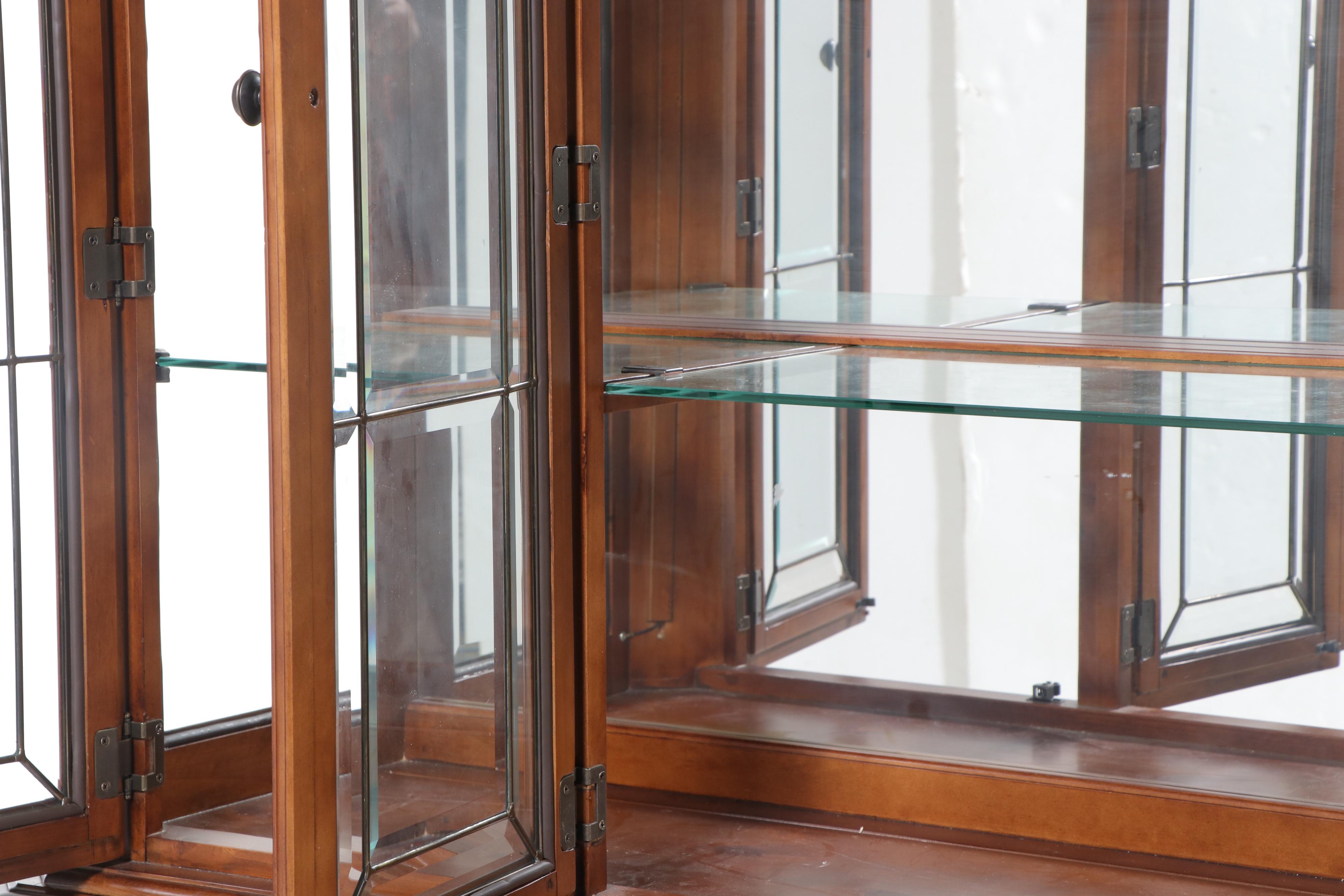 Michael Amini for AICO "Tuscano" Bombé China Cabinet