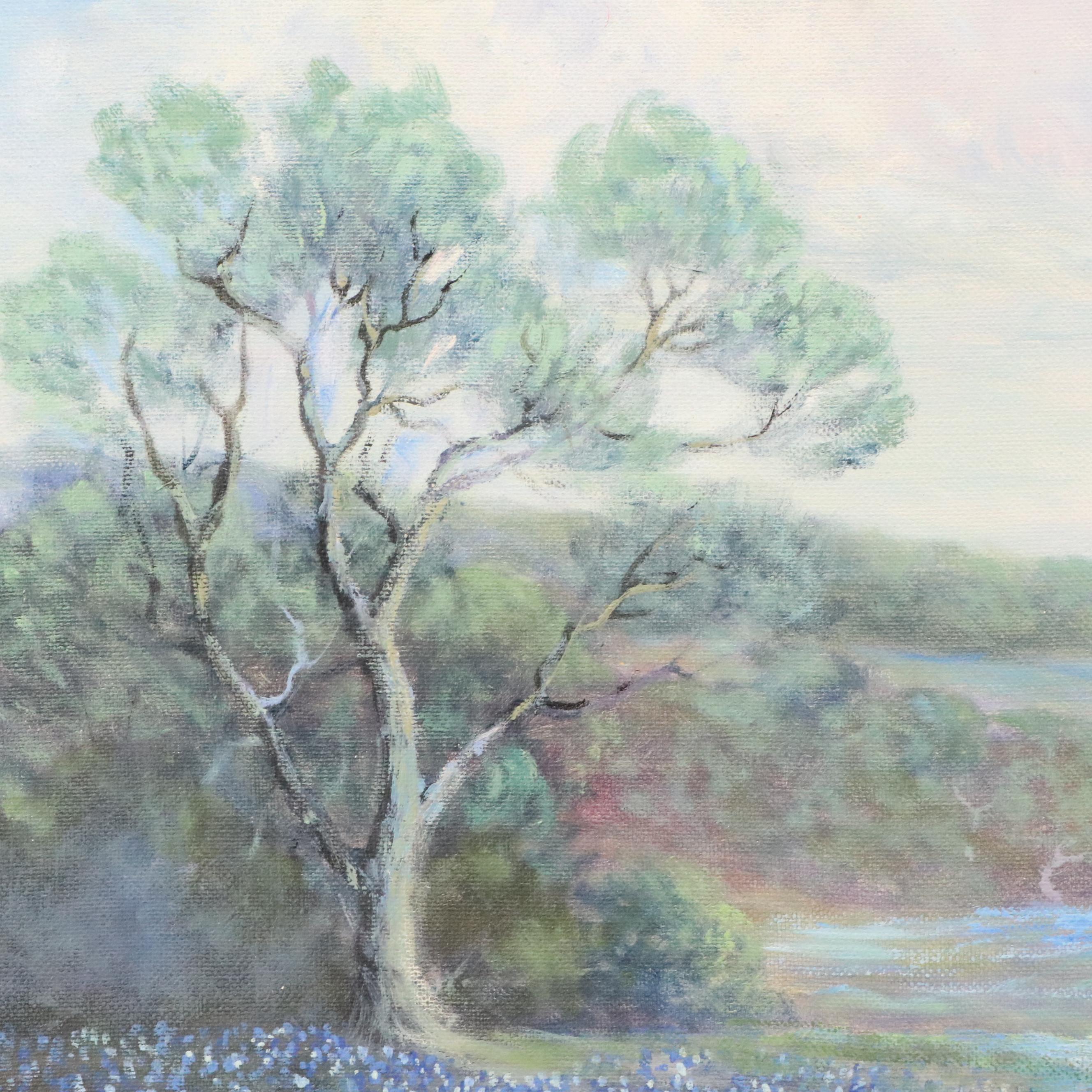 George Bickerstaff Landscape Oil Painting, 1926