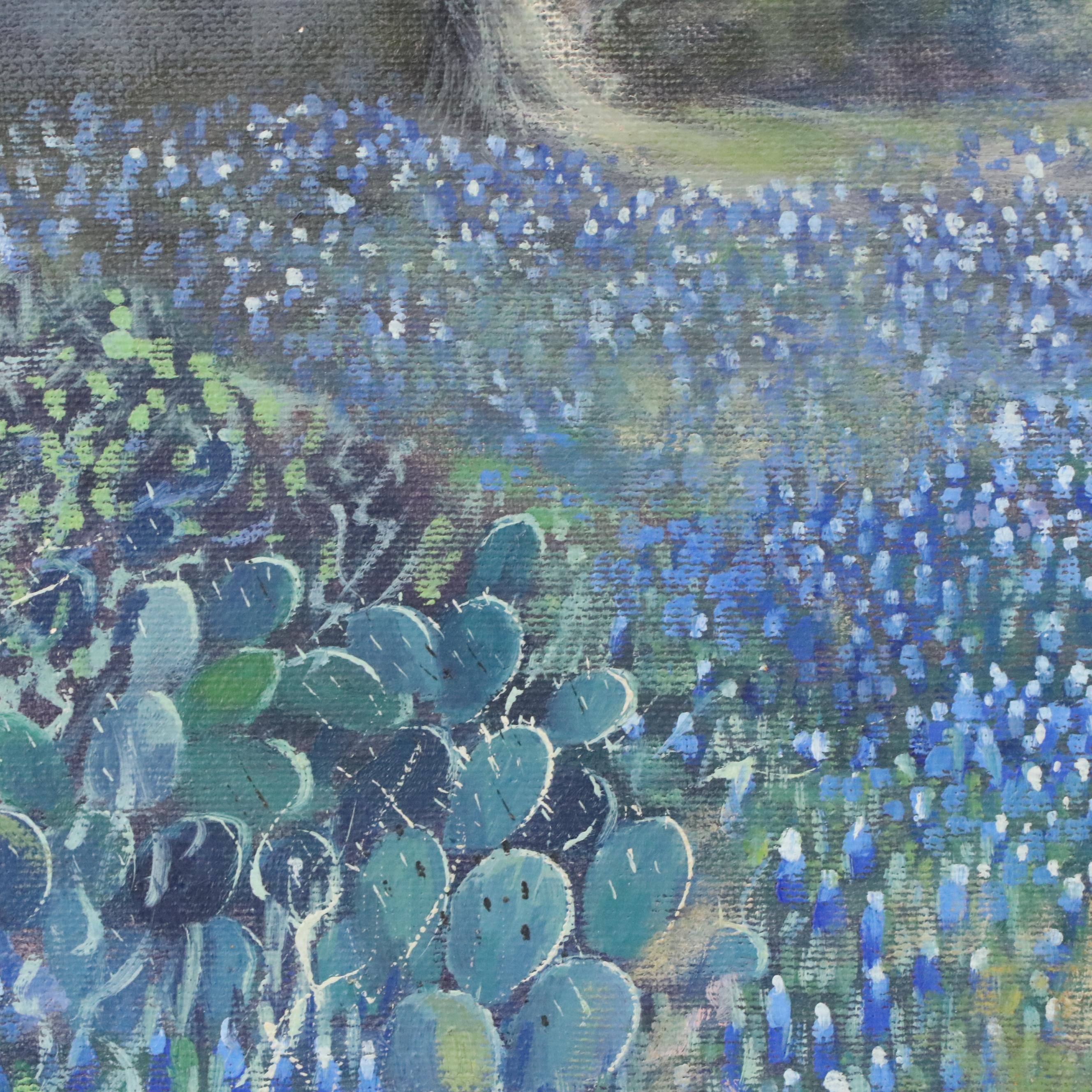 George Bickerstaff Landscape Oil Painting, 1926