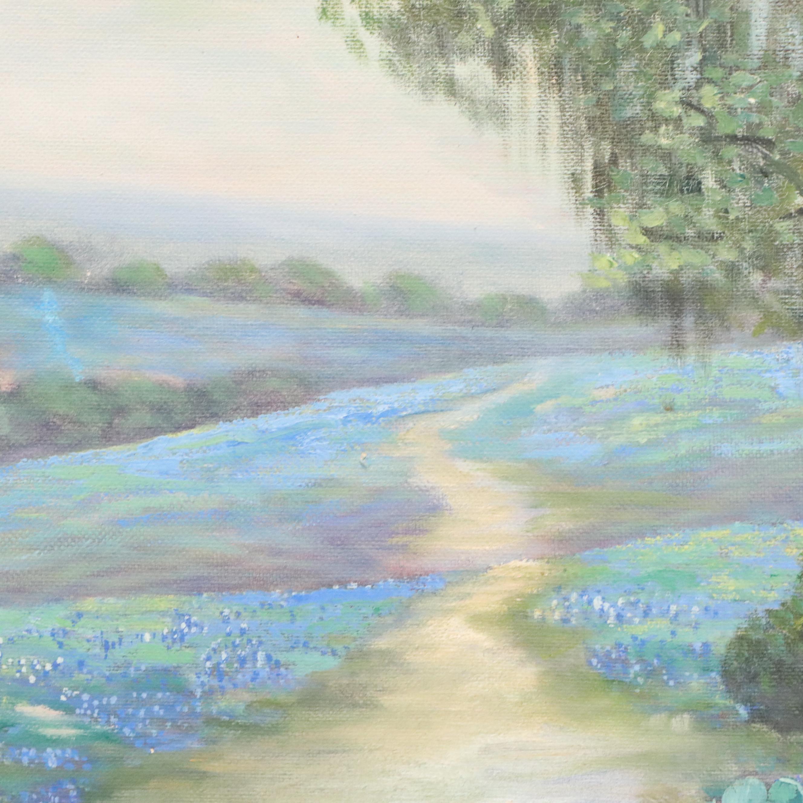 George Bickerstaff Landscape Oil Painting, 1926