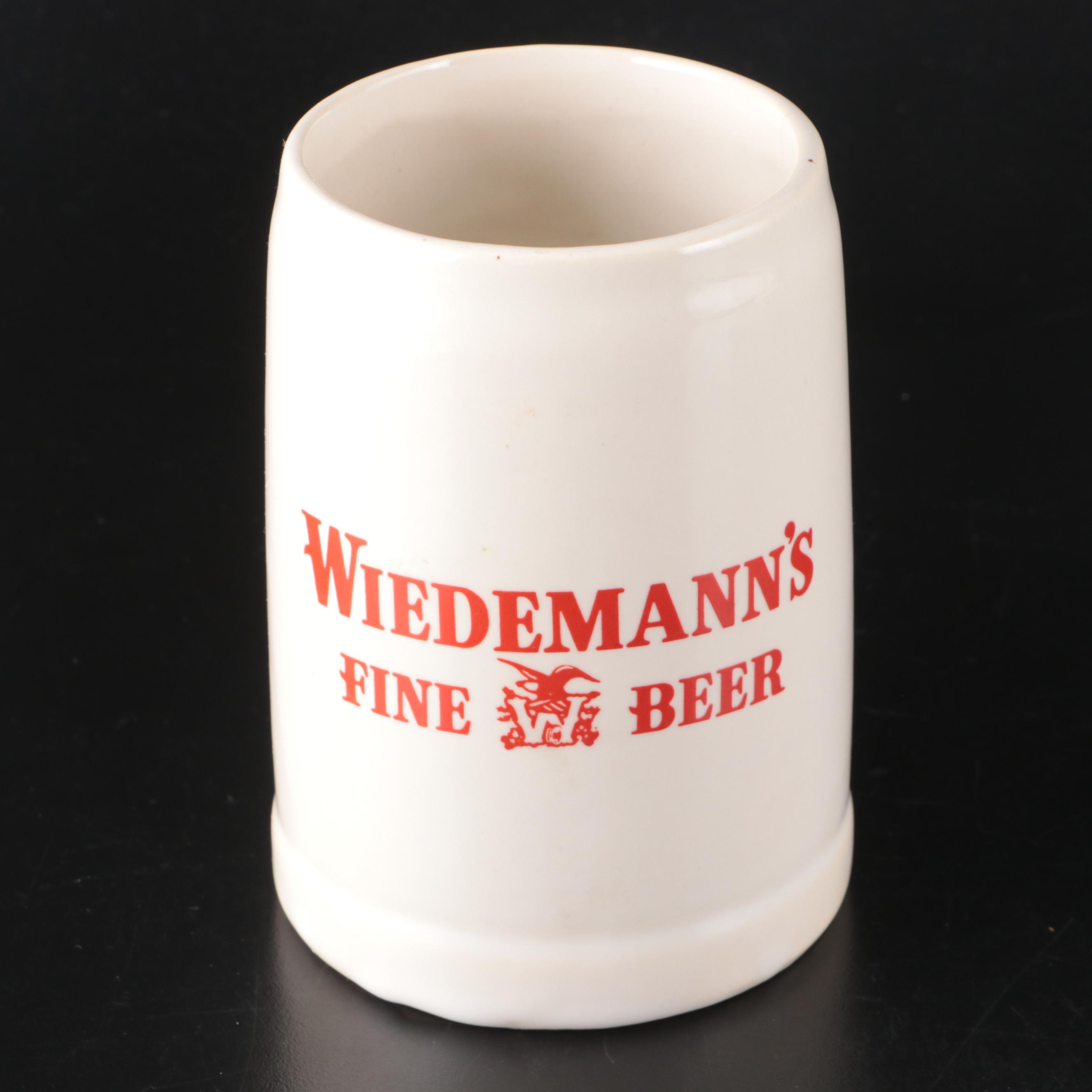 Wiedemann's Fine Beer Ceramic Beer Mug