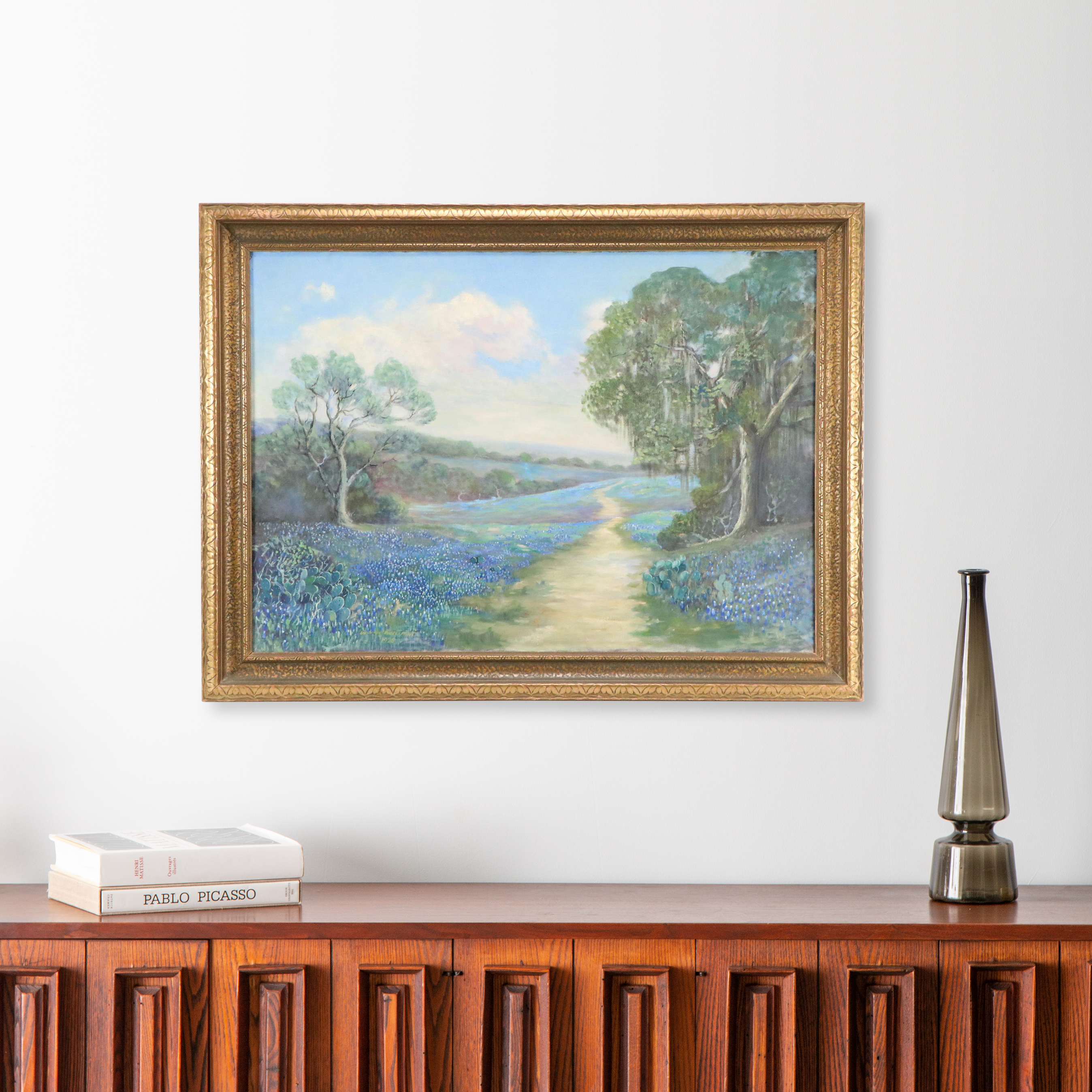 George Bickerstaff Landscape Oil Painting, 1926