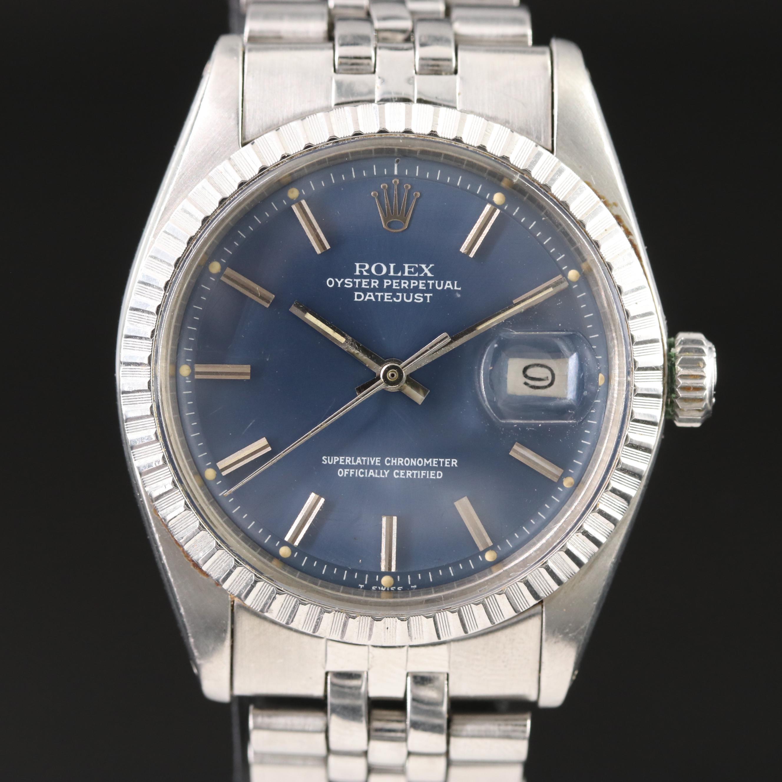 1977 Rolex Oyster Perpetual Datejust Watch