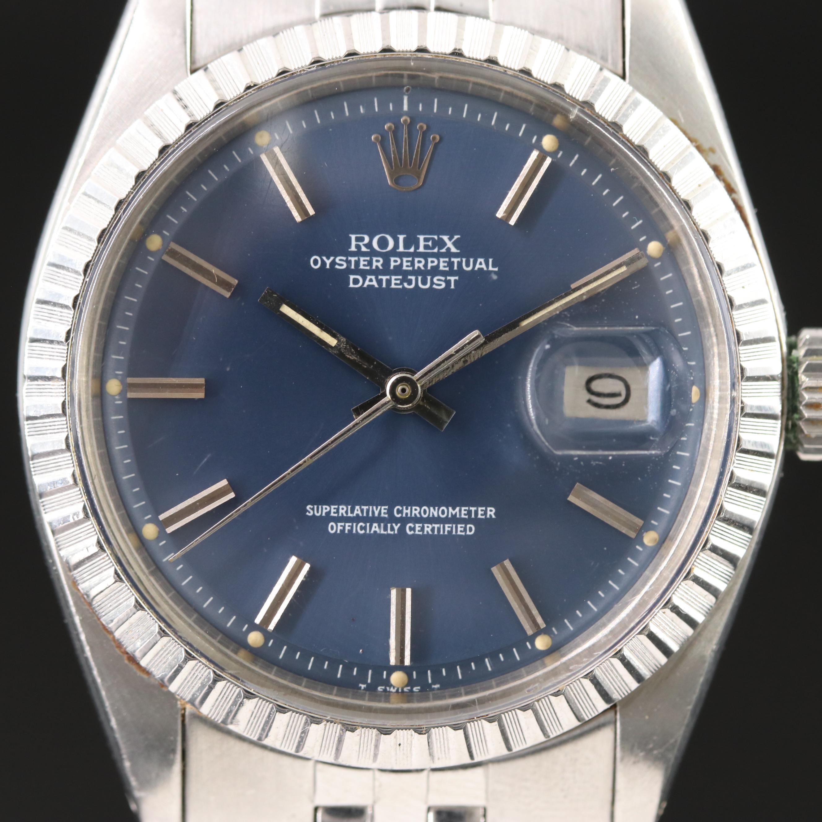 1977 Rolex Oyster Perpetual Datejust Watch