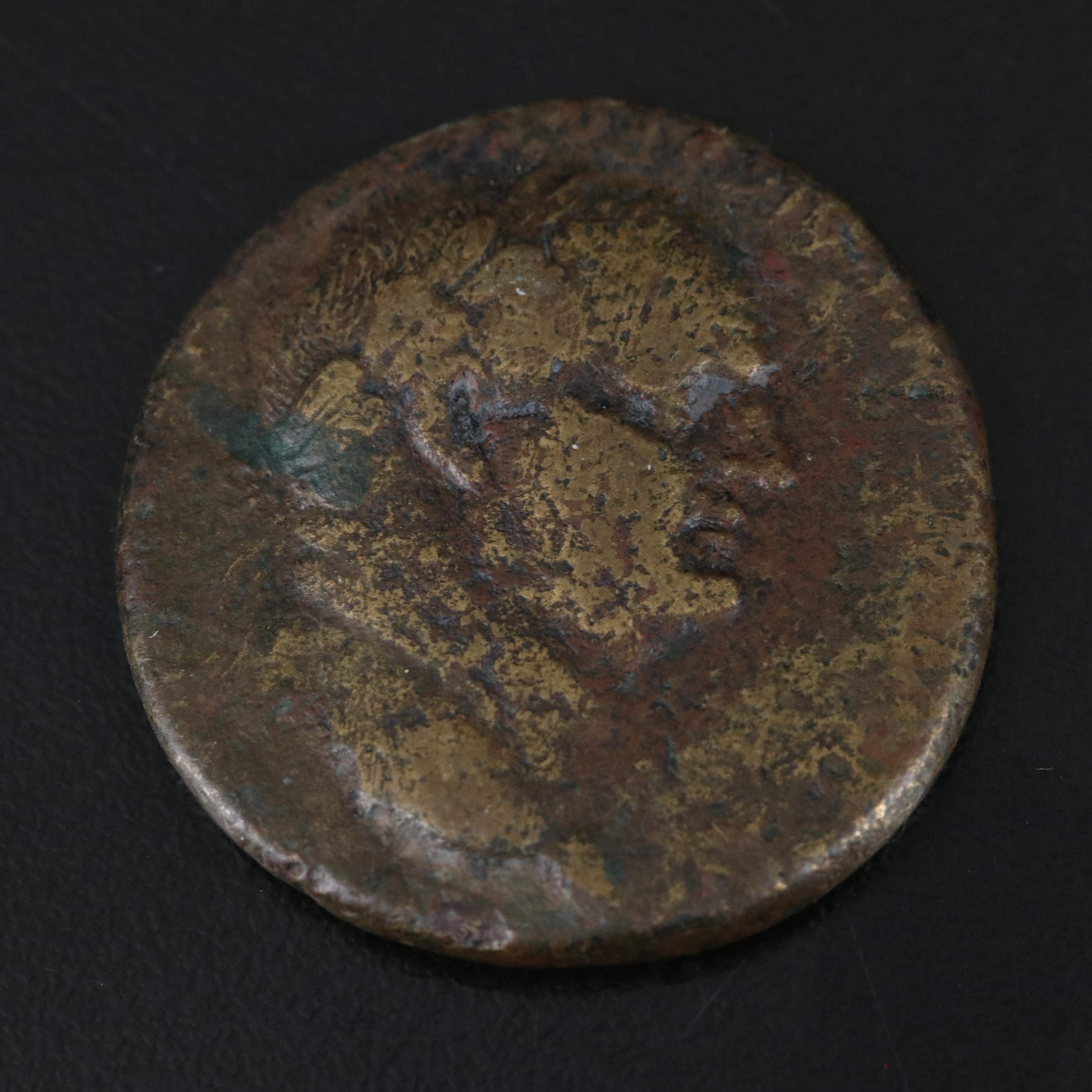 Three Ancient Roman Bronze Coins