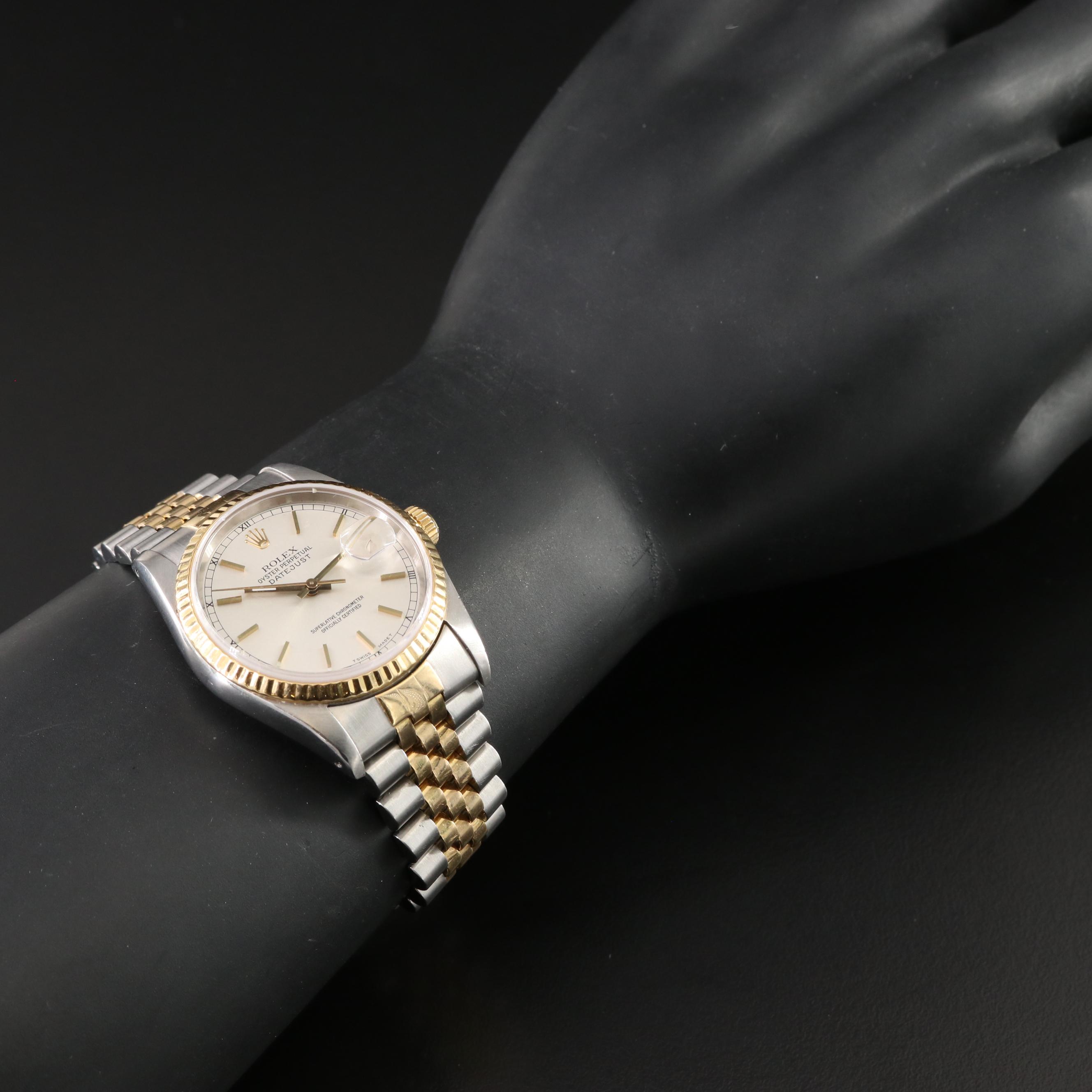 1989 Rolex Oyster Perpetual Datejust Watch