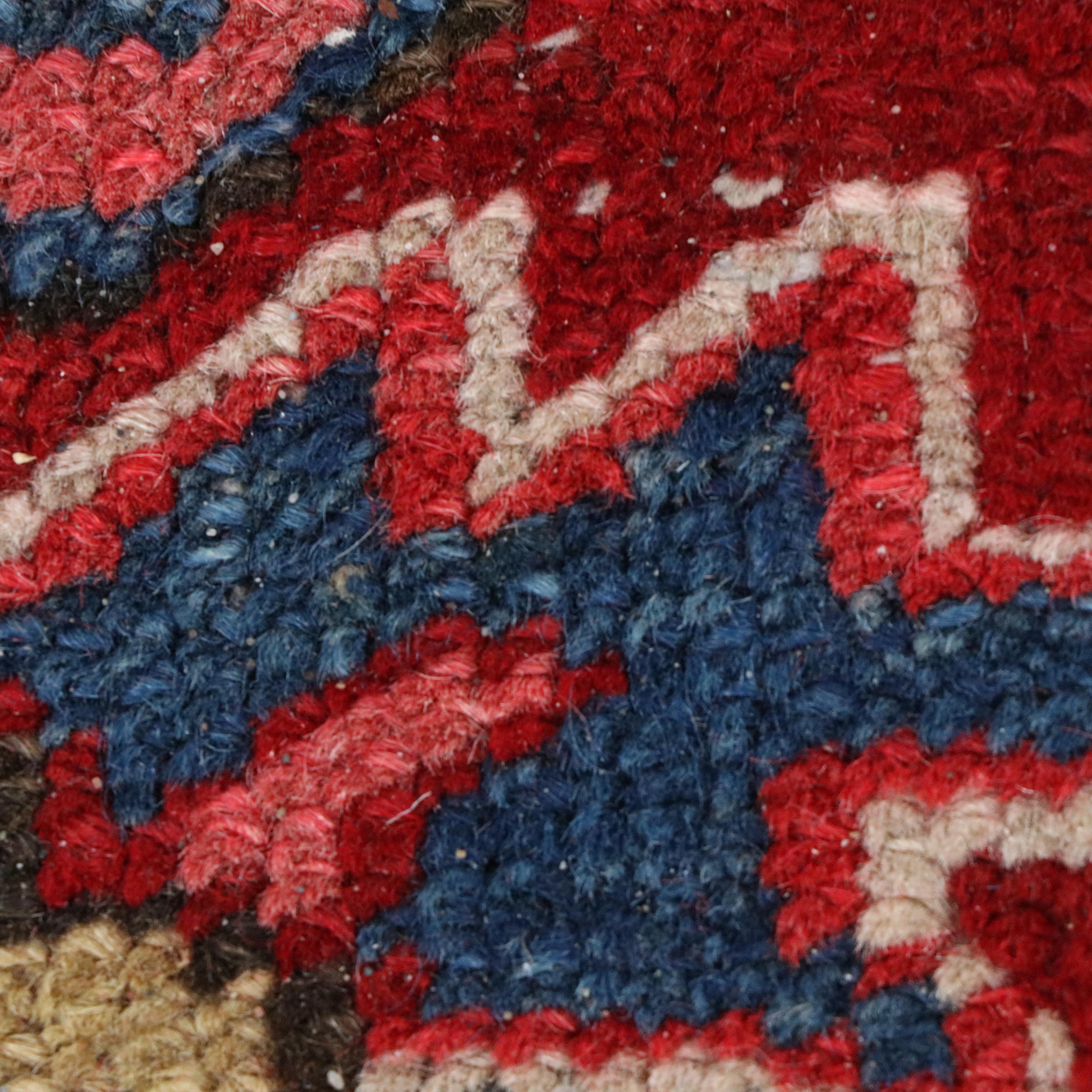 8'7 x 12'1 Hand-Knotted Persian Heriz Room Sized Rug