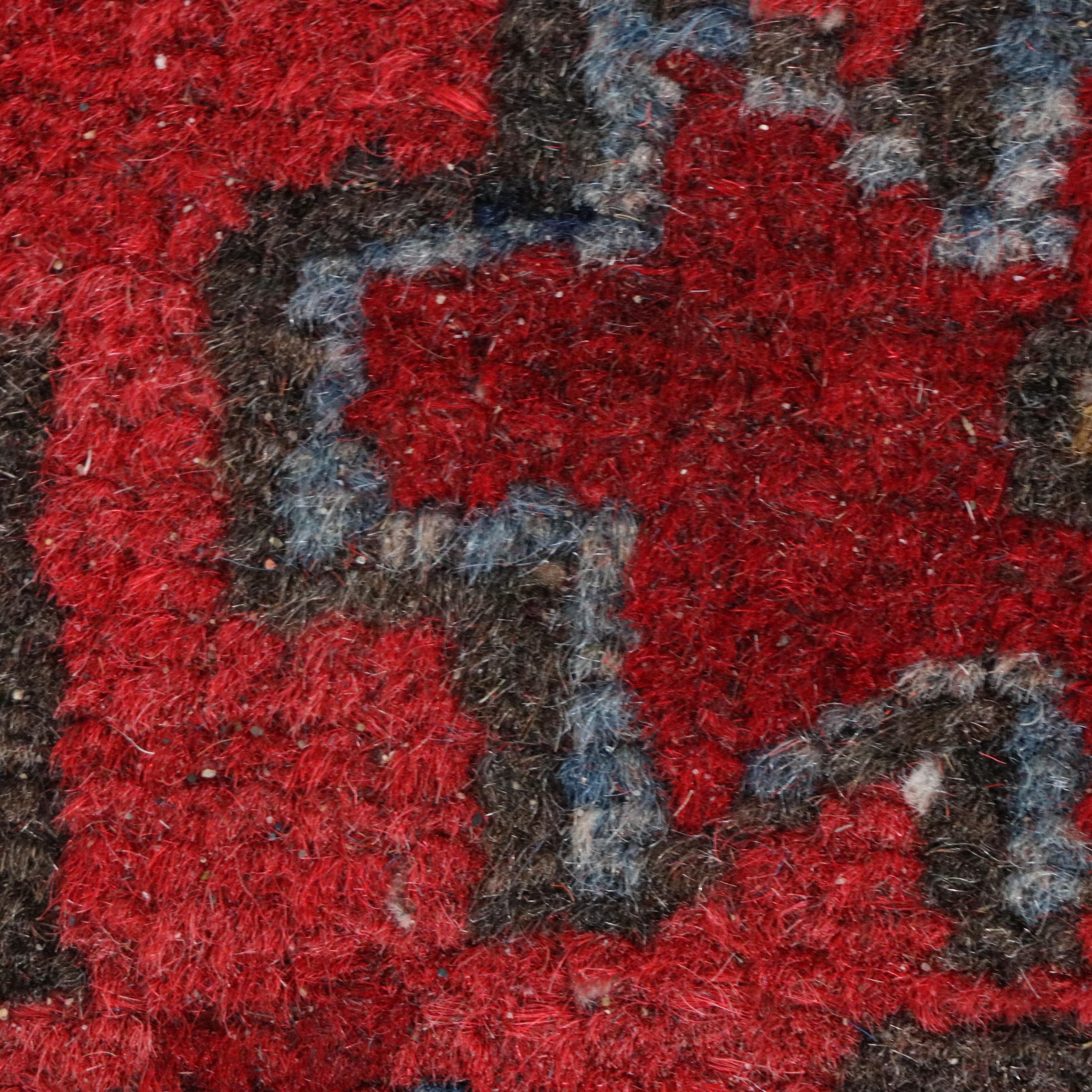 8'7 x 12'1 Hand-Knotted Persian Heriz Room Sized Rug