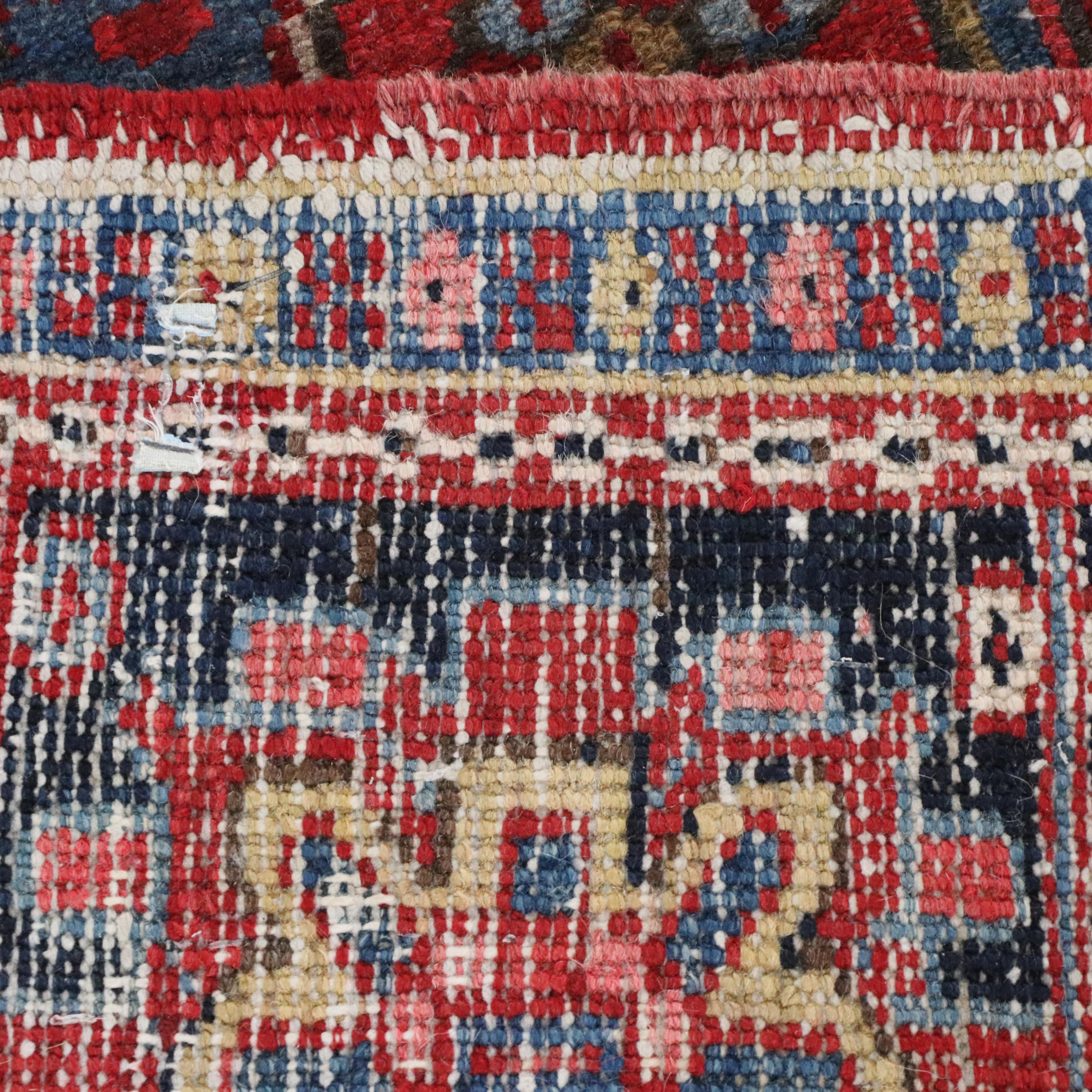 8'7 x 12'1 Hand-Knotted Persian Heriz Room Sized Rug