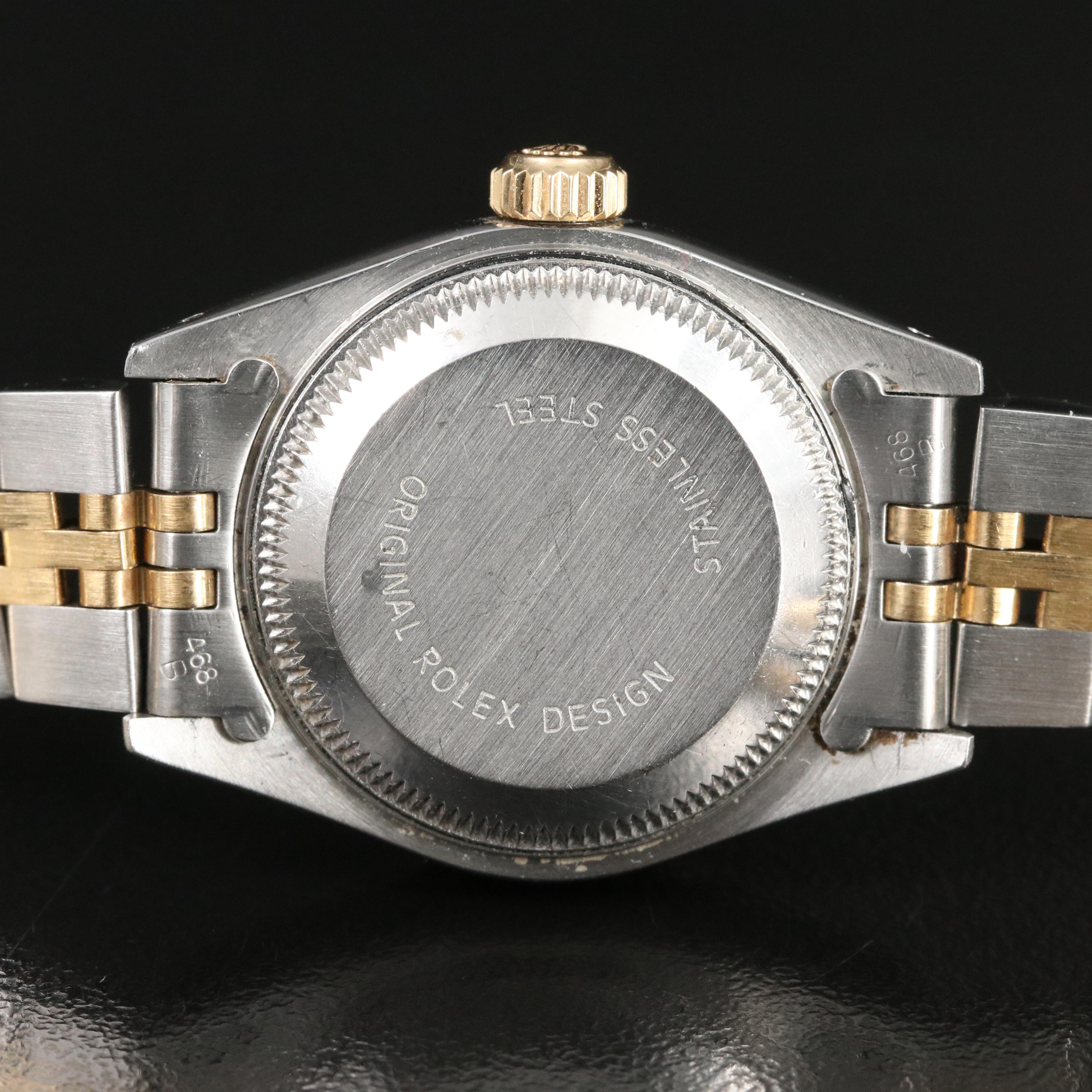 1991 Rolex Oyster Perpetual Two-Tone Datejust Watch