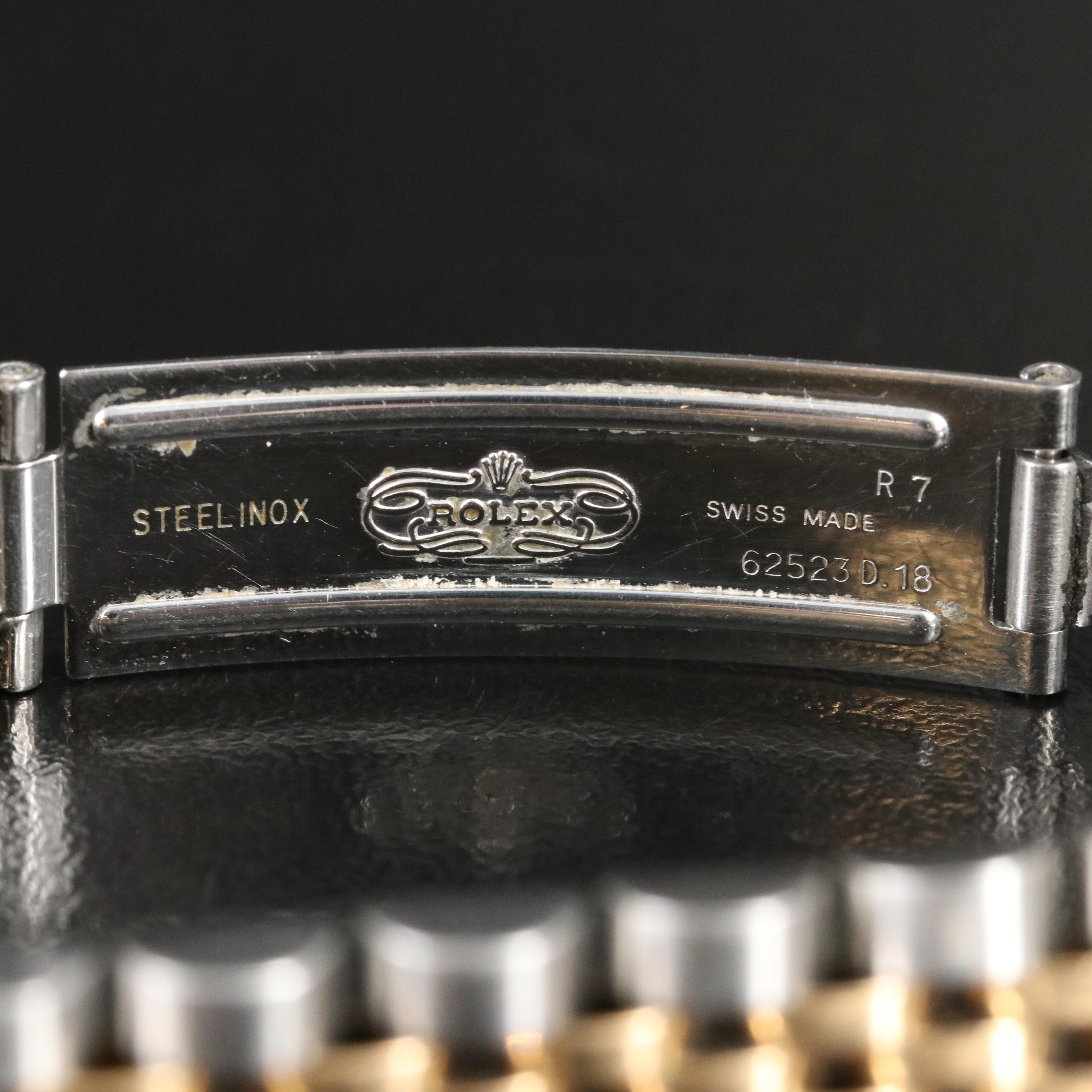 1991 Rolex Oyster Perpetual Two-Tone Datejust Watch