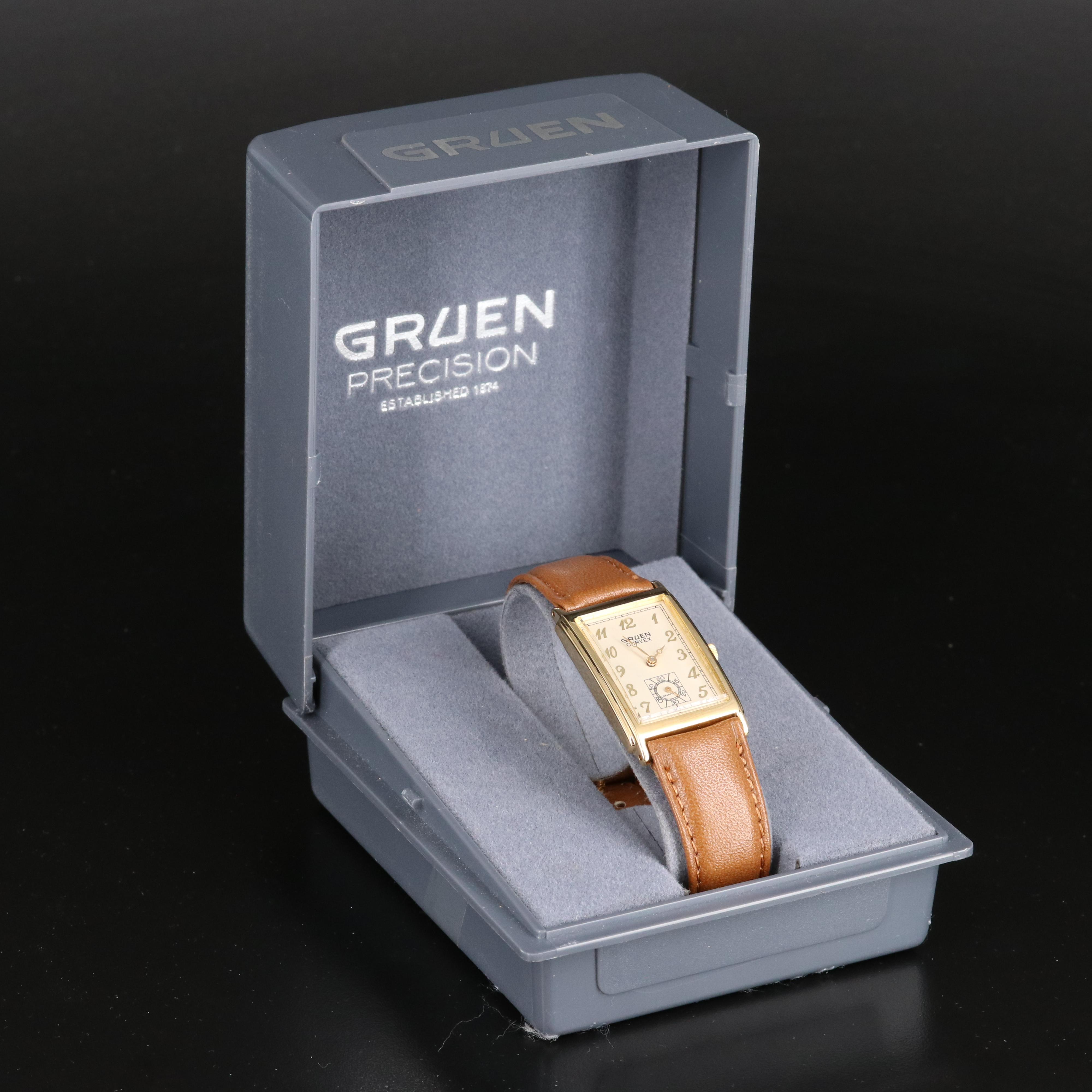 Gruen Curvex Quartz Watch