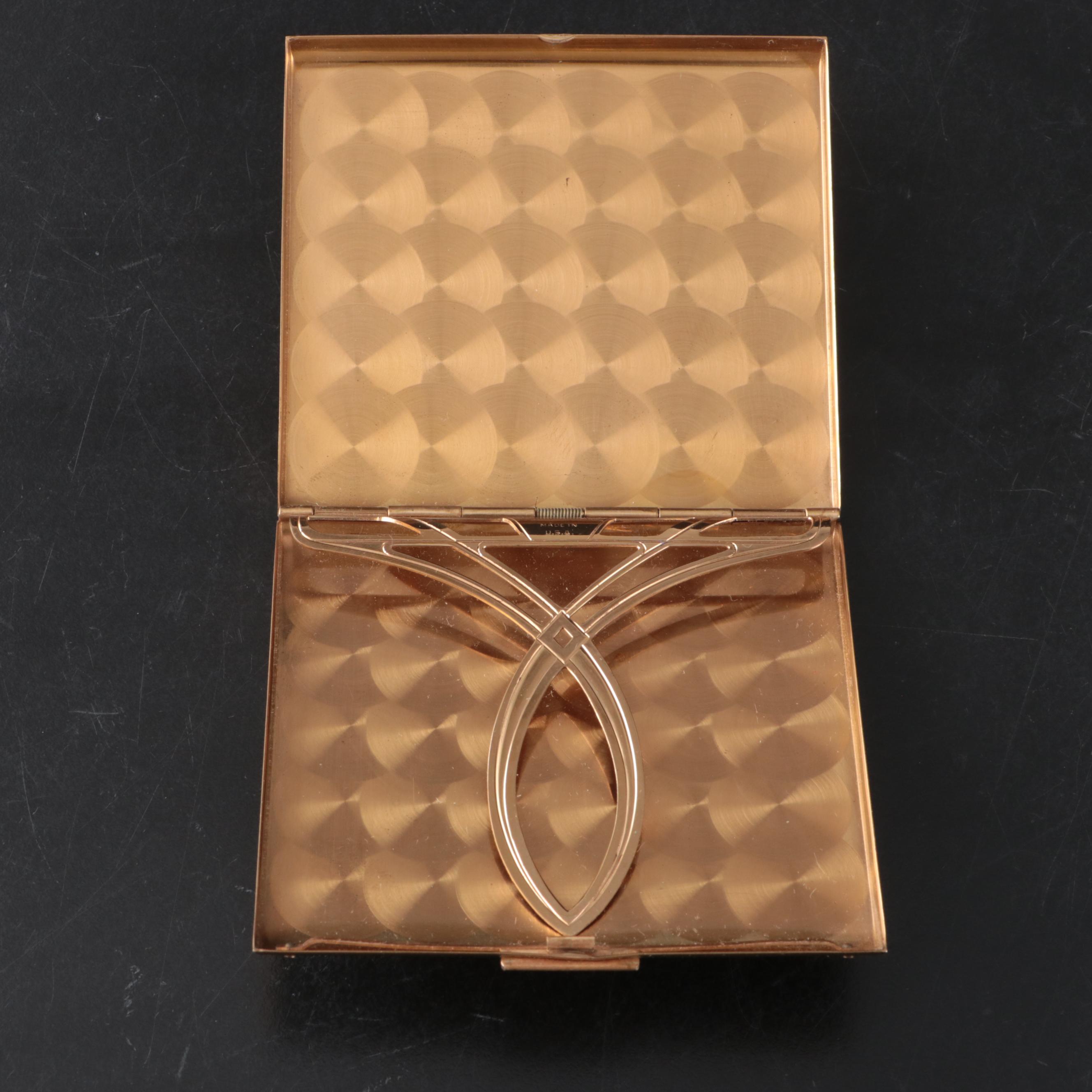 Elgin American Cigarette Case With Coin Purse, Early to Mid-20th Century