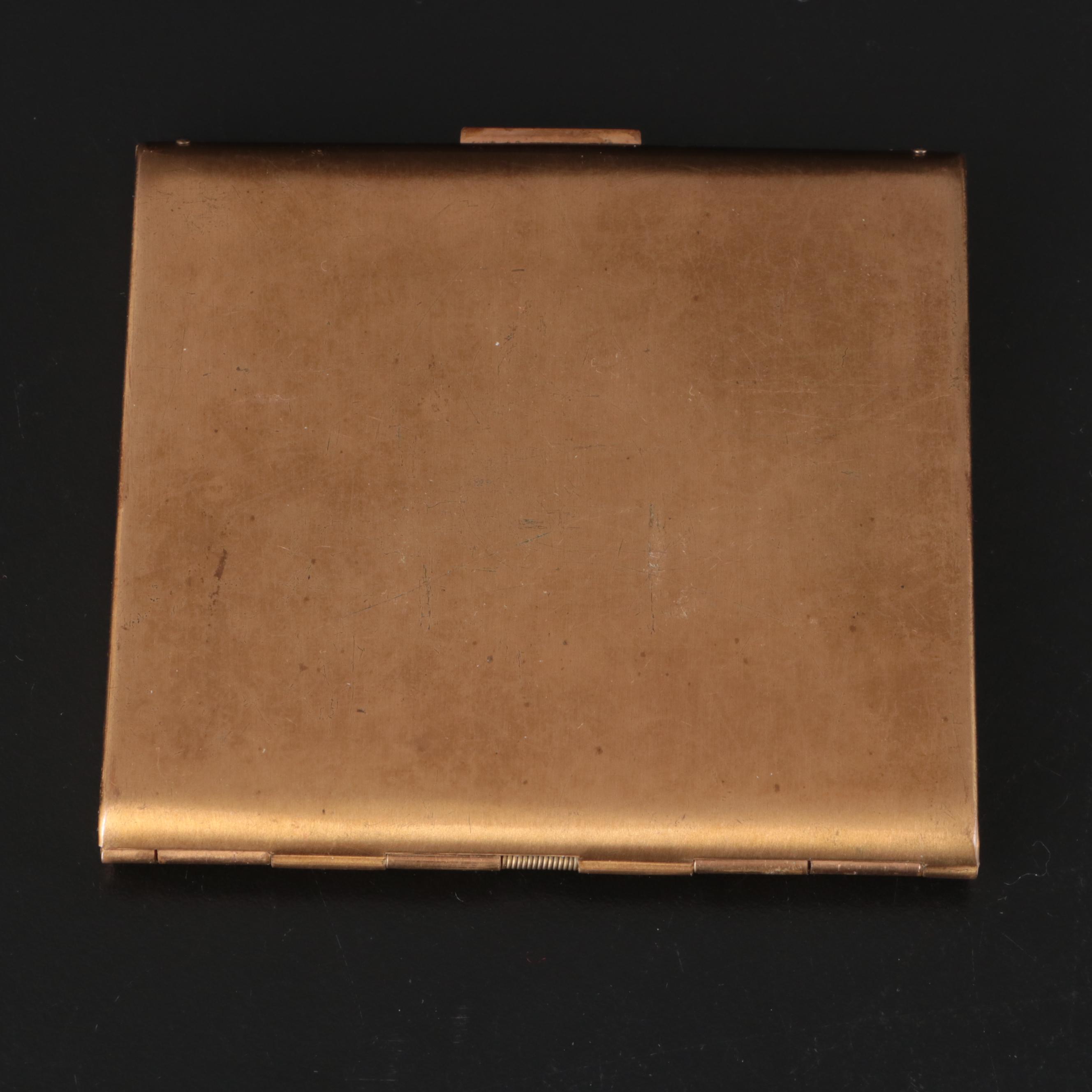 Elgin American Cigarette Case With Coin Purse, Early to Mid-20th Century