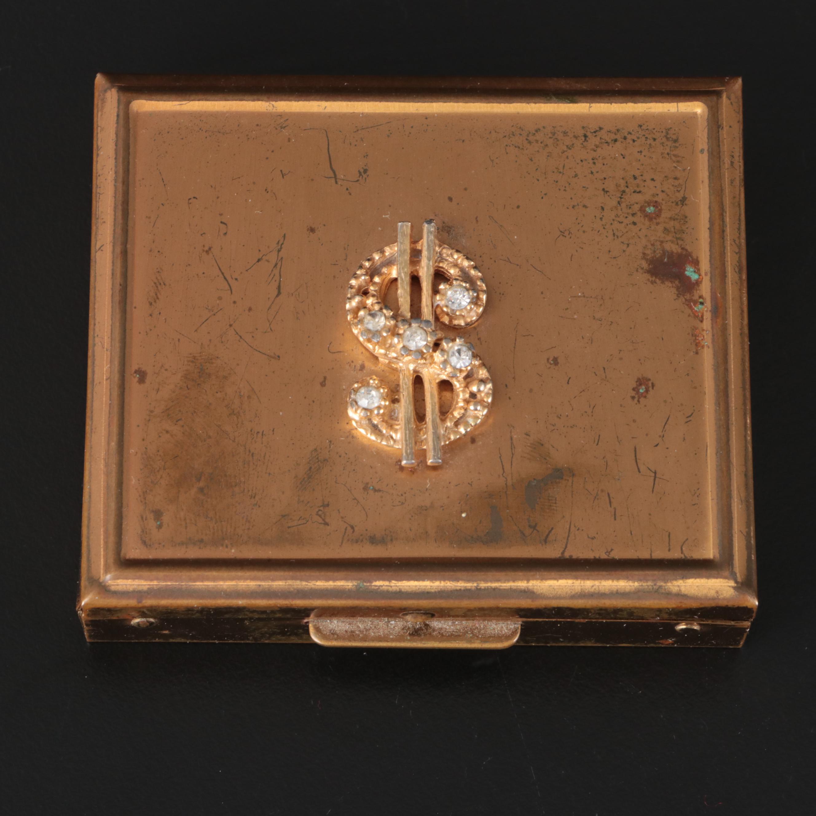 Elgin American Cigarette Case With Coin Purse, Early to Mid-20th Century