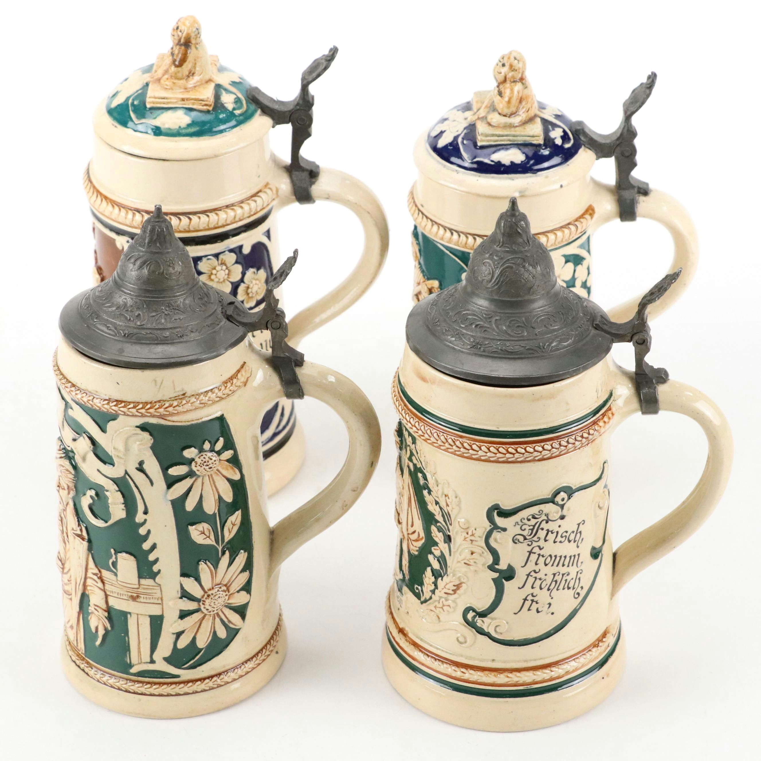Matthias Girmscheid and More German Ceramic Beer Steins