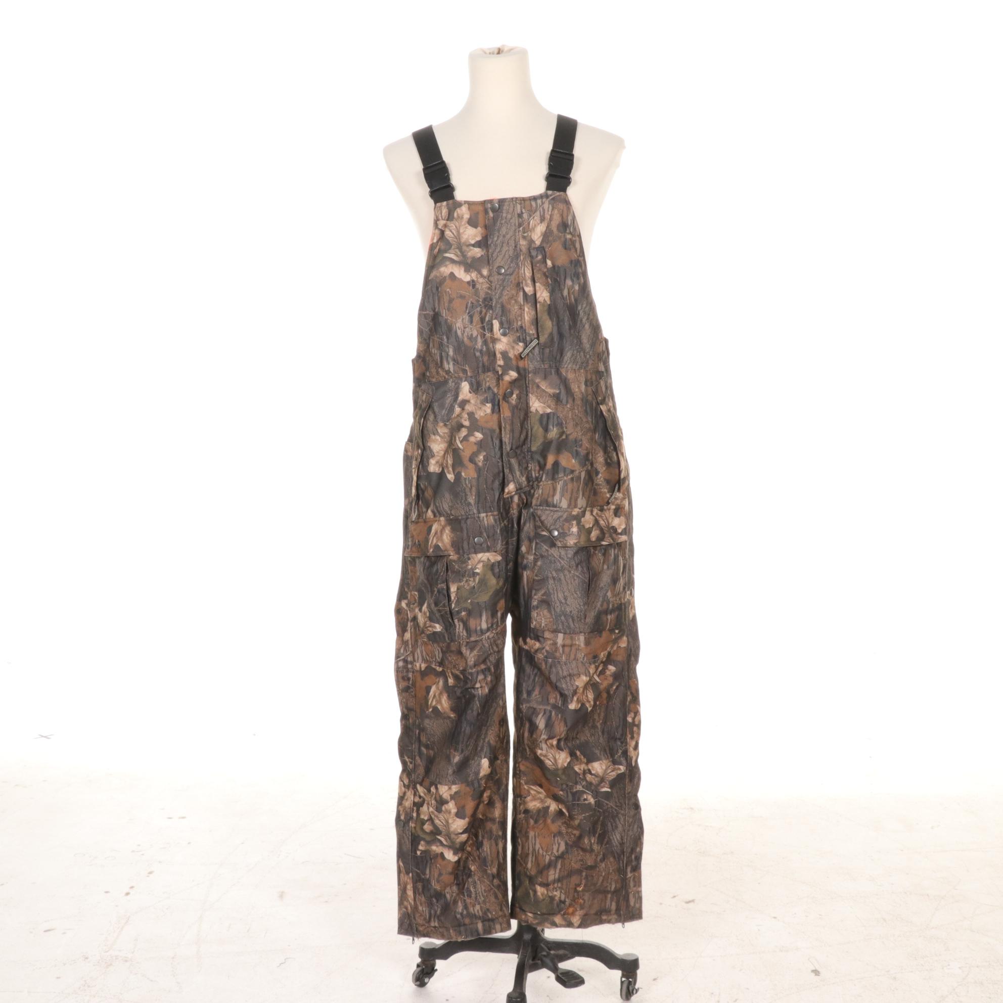 Bushmaster Reversible Hunting Jacket & Overalls Set in Mossy Oak & Blaze Orange