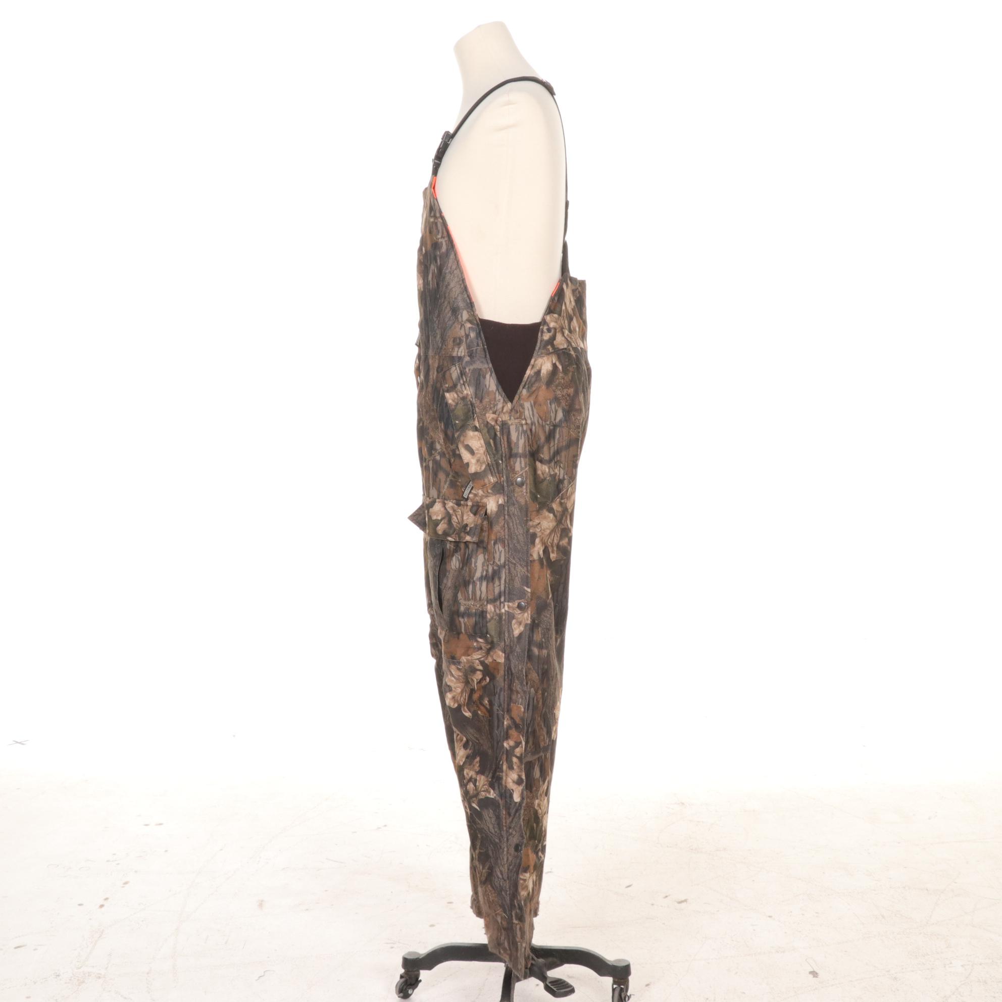 Bushmaster Reversible Hunting Jacket & Overalls Set in Mossy Oak & Blaze Orange