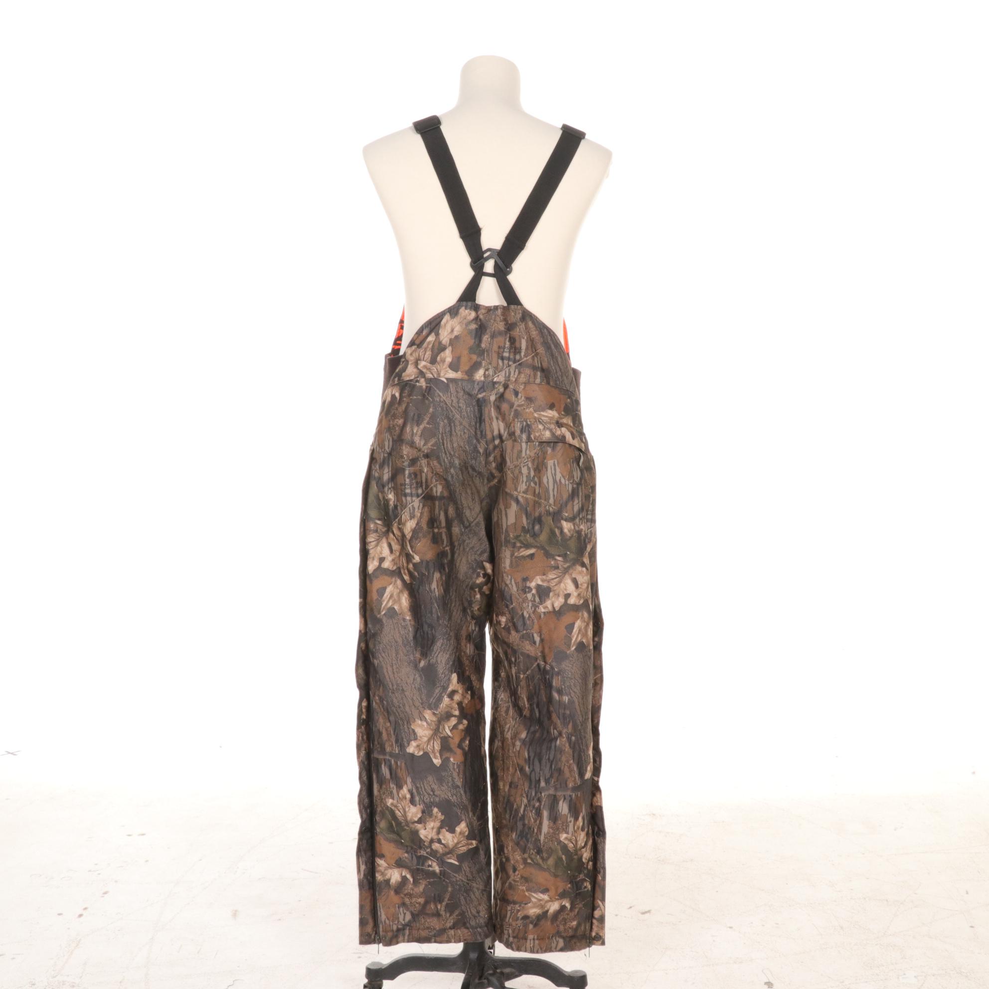 Bushmaster Reversible Hunting Jacket & Overalls Set in Mossy Oak & Blaze Orange