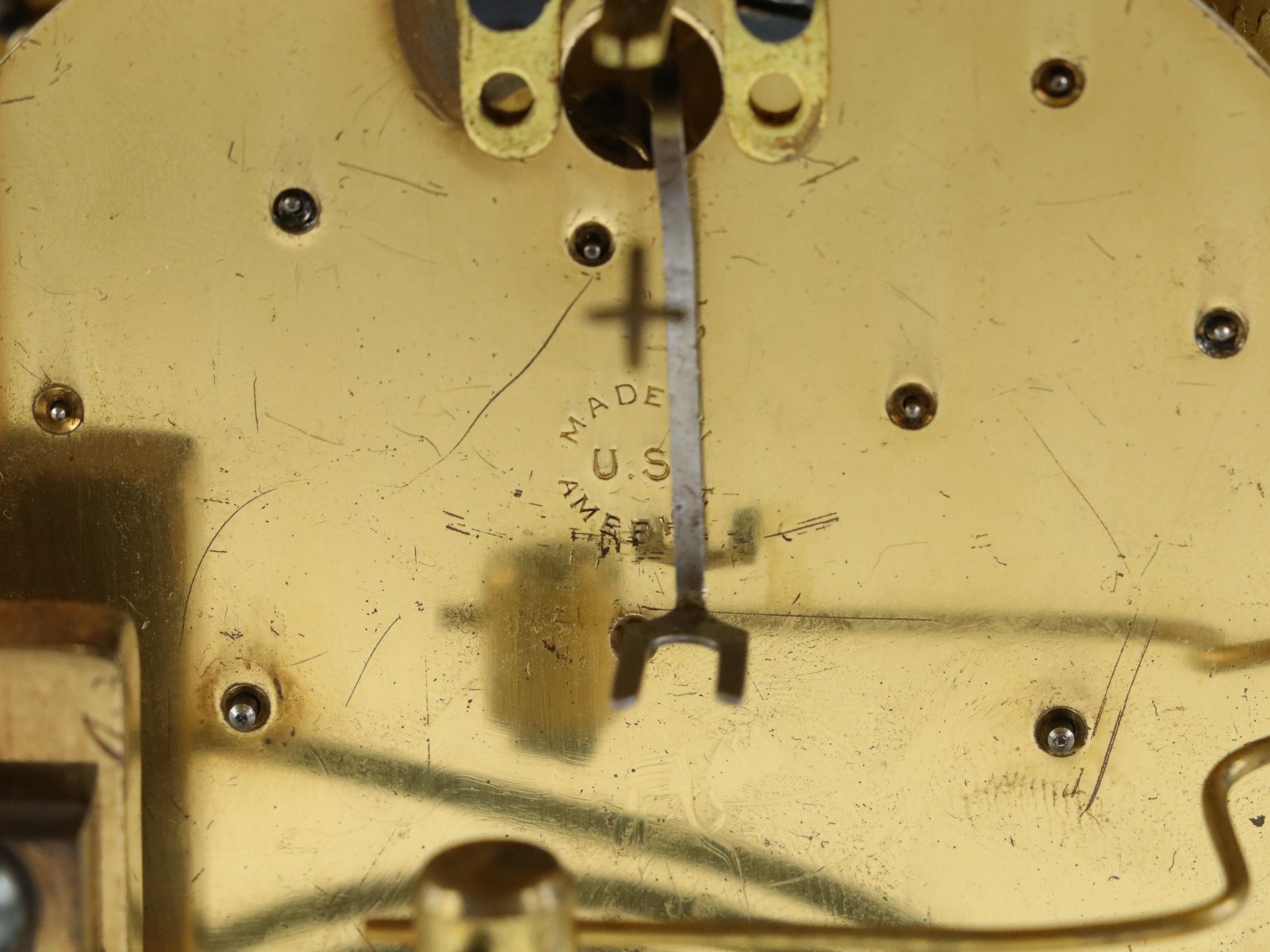 Seth Thomas Brass and Crystal Regulator Clock, Early 20th C.