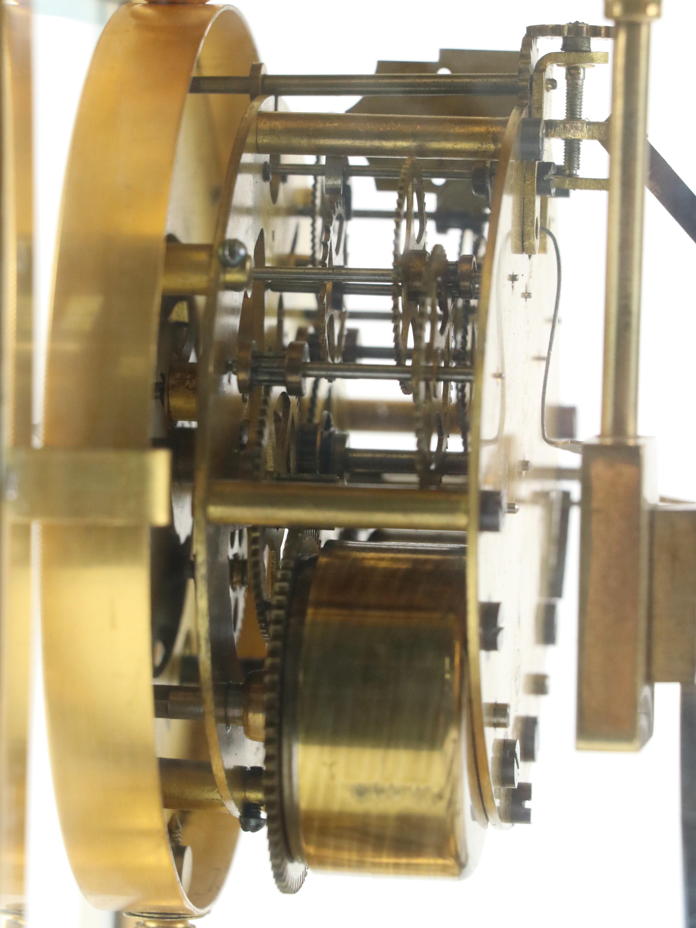 Seth Thomas Brass and Crystal Regulator Clock, Early 20th C.