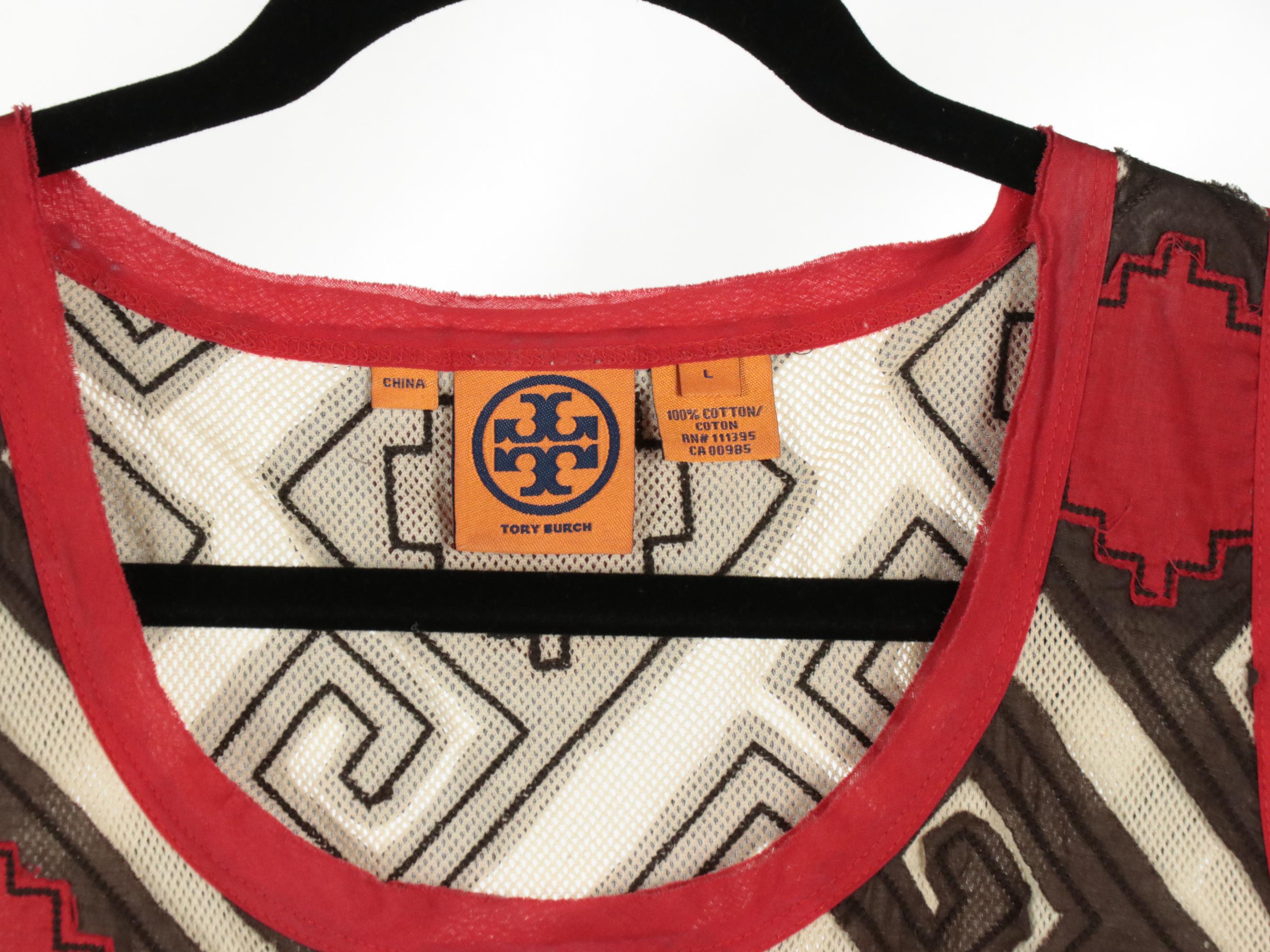 Tory Burch and Lilly Pulitzer Tunic Shirts and Sleeveless Tops