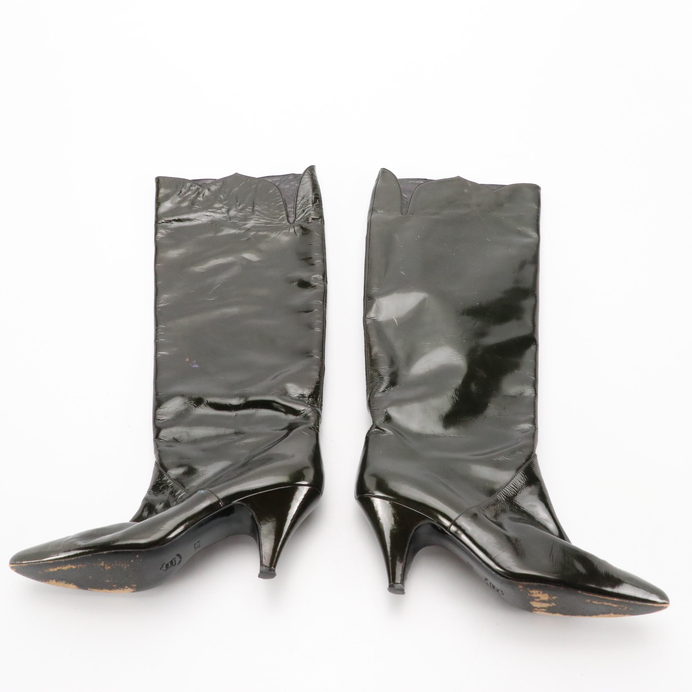 Arlene La Marca, Zalo, and Vittorio Ricci Leather Boots