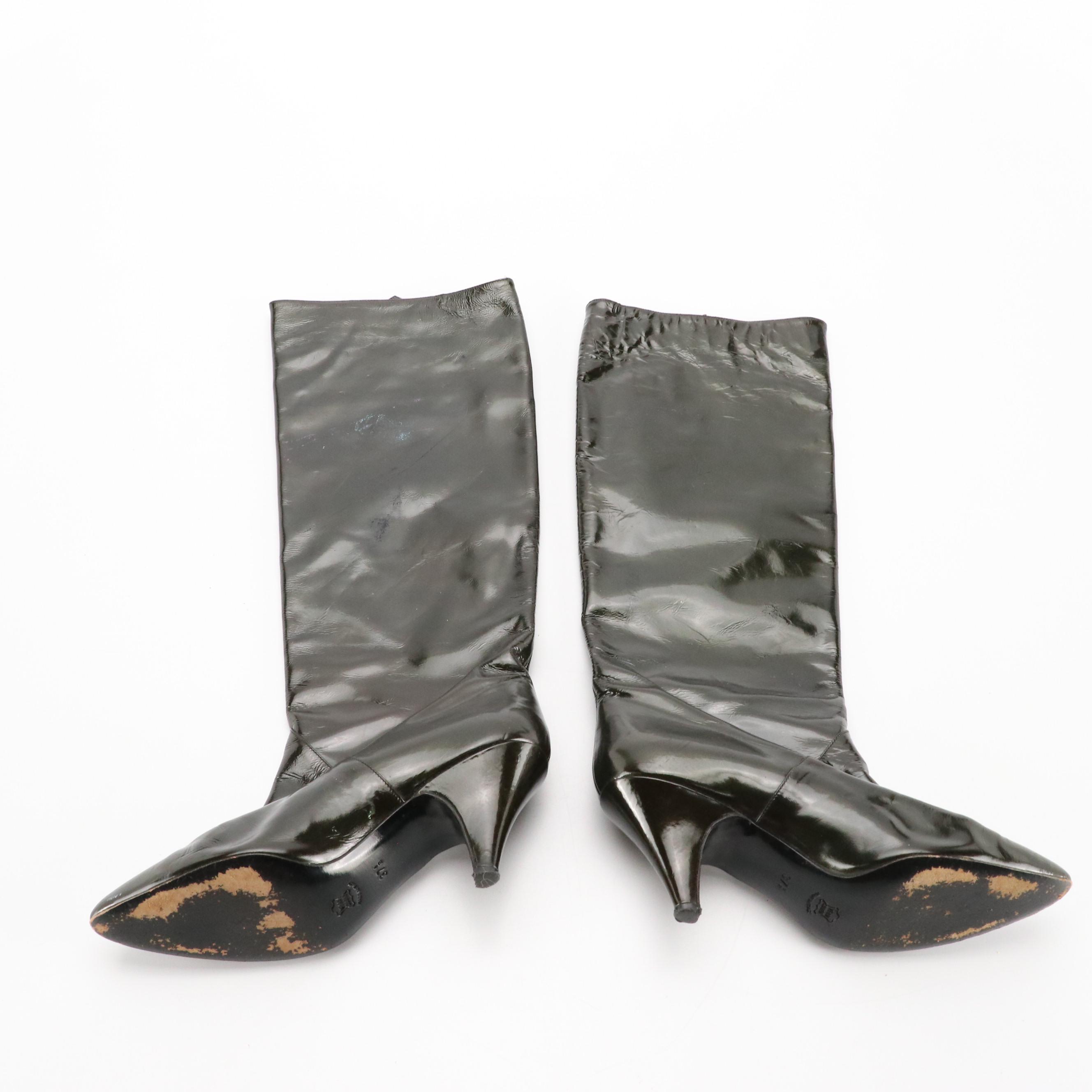 Arlene La Marca, Zalo, and Vittorio Ricci Leather Boots