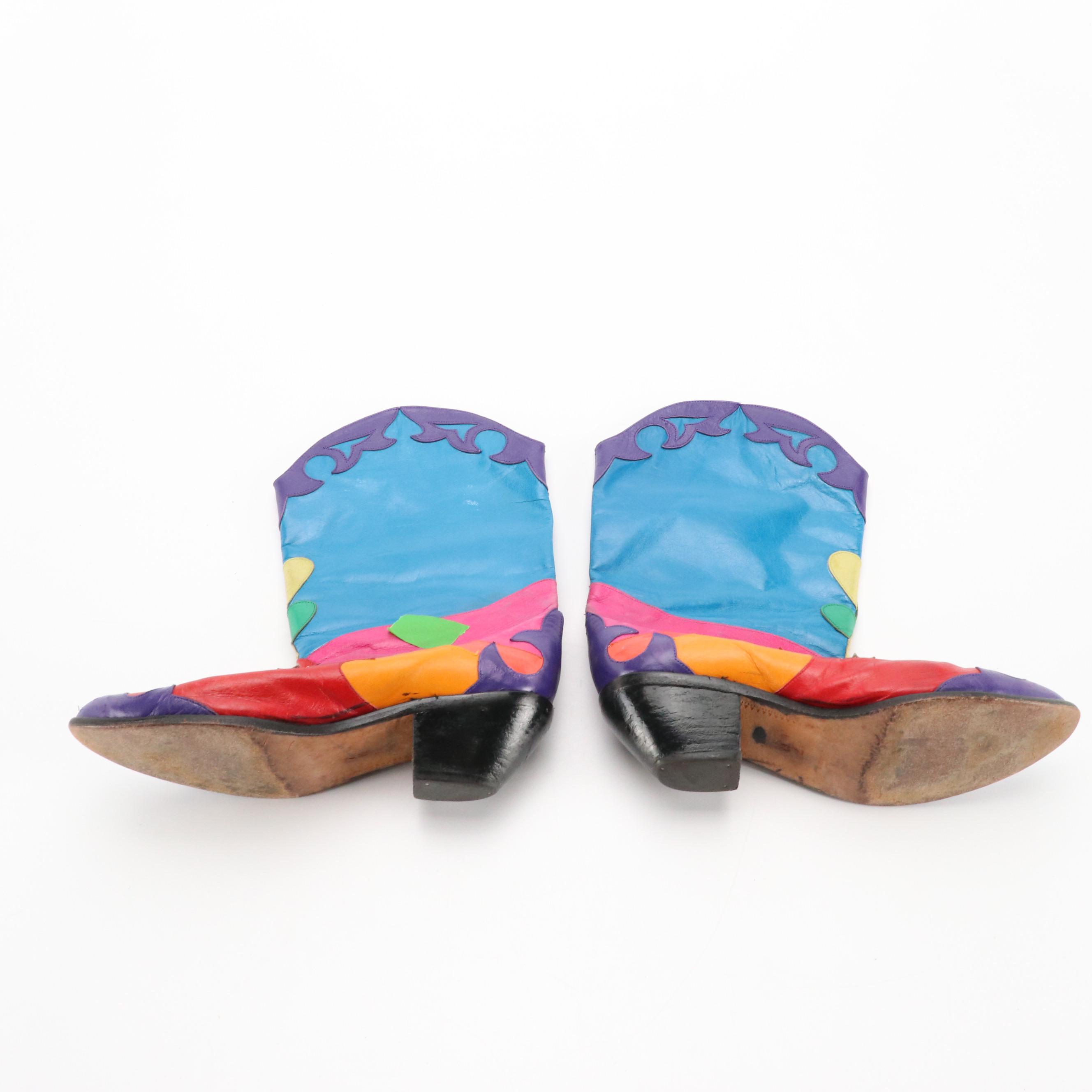 Arlene La Marca, Zalo, and Vittorio Ricci Leather Boots