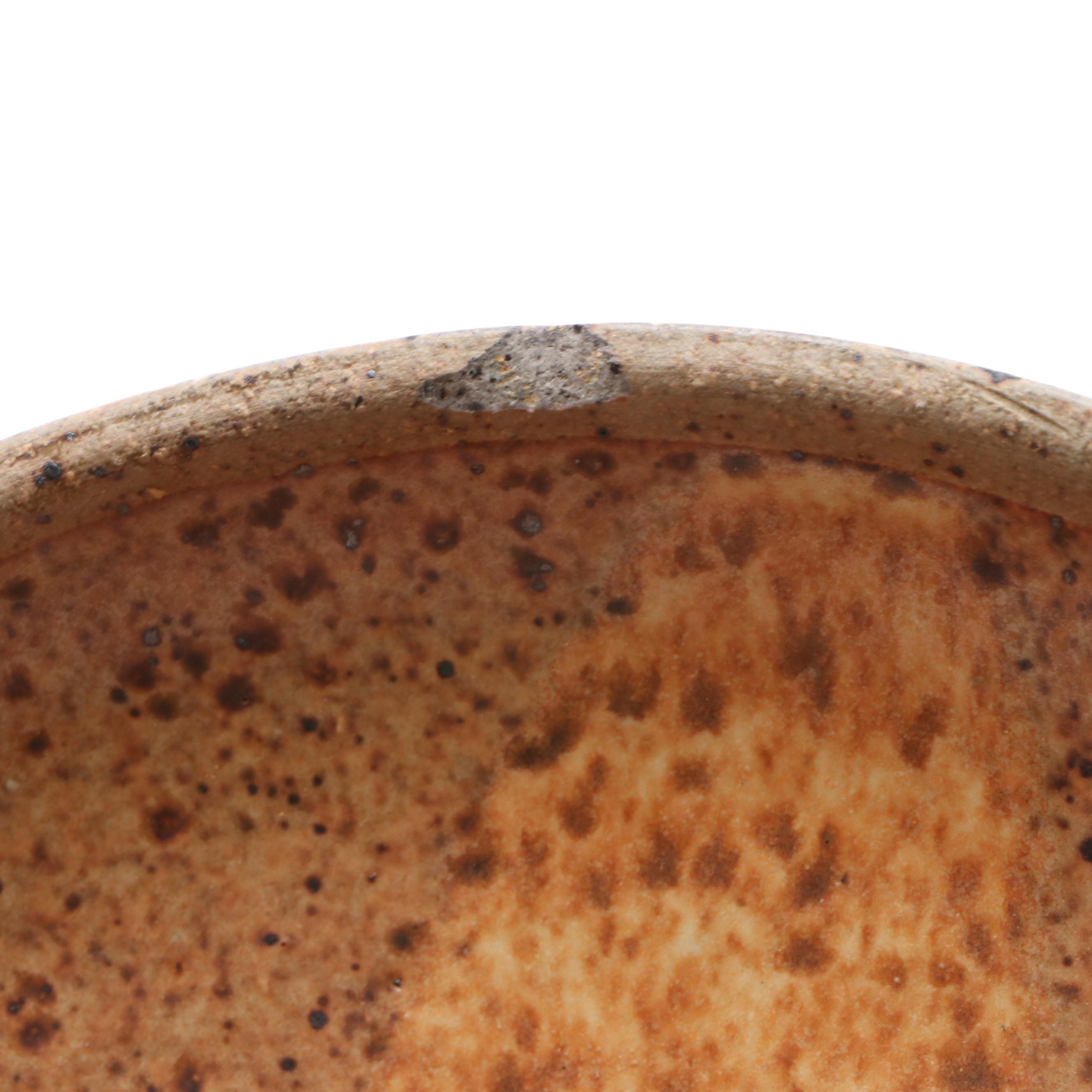 Artist Signed Ceramic Teapot with Ceramic Vase and Lidded Dish