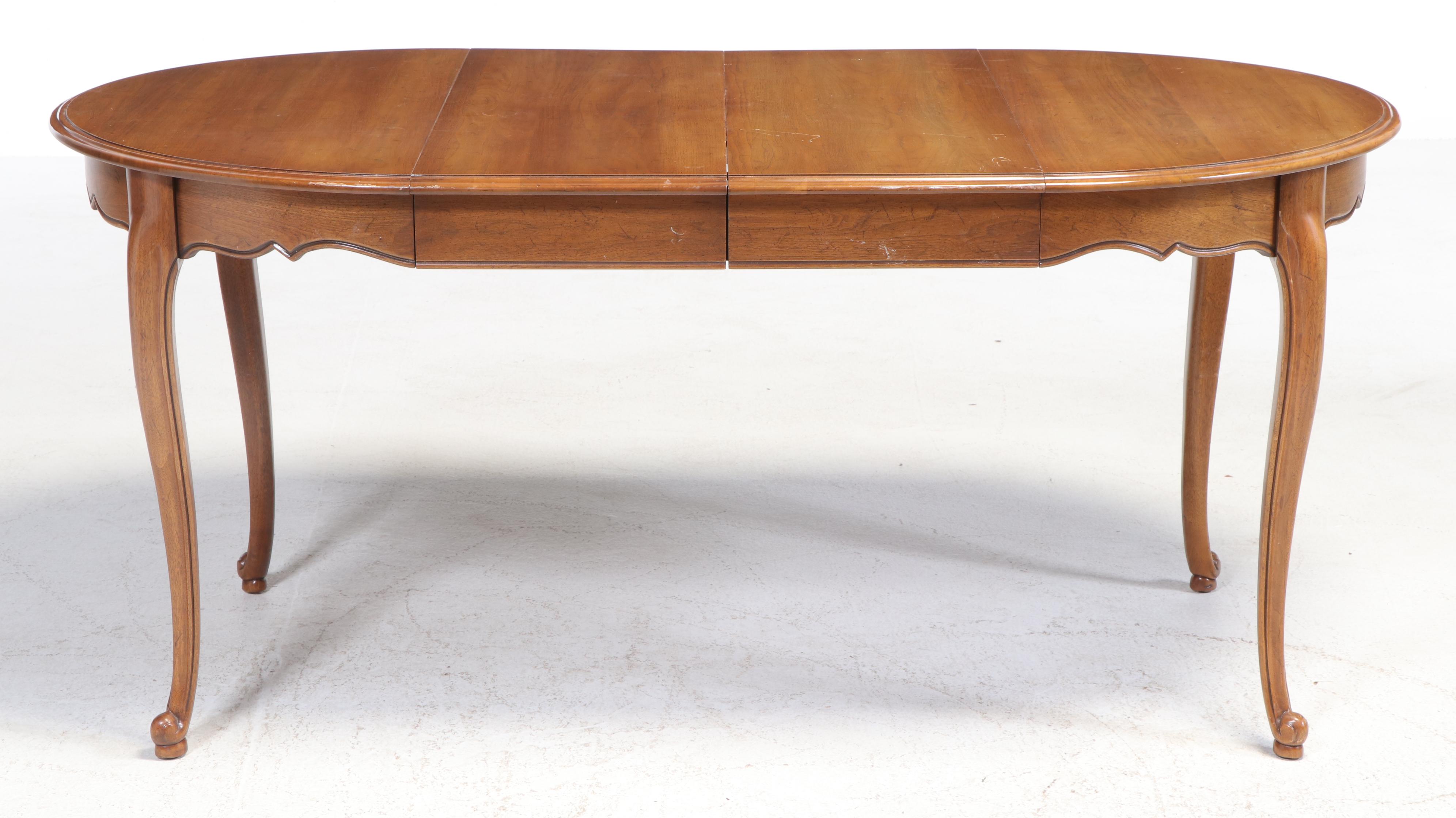 Seven-Piece French Provincial Style Dining Set