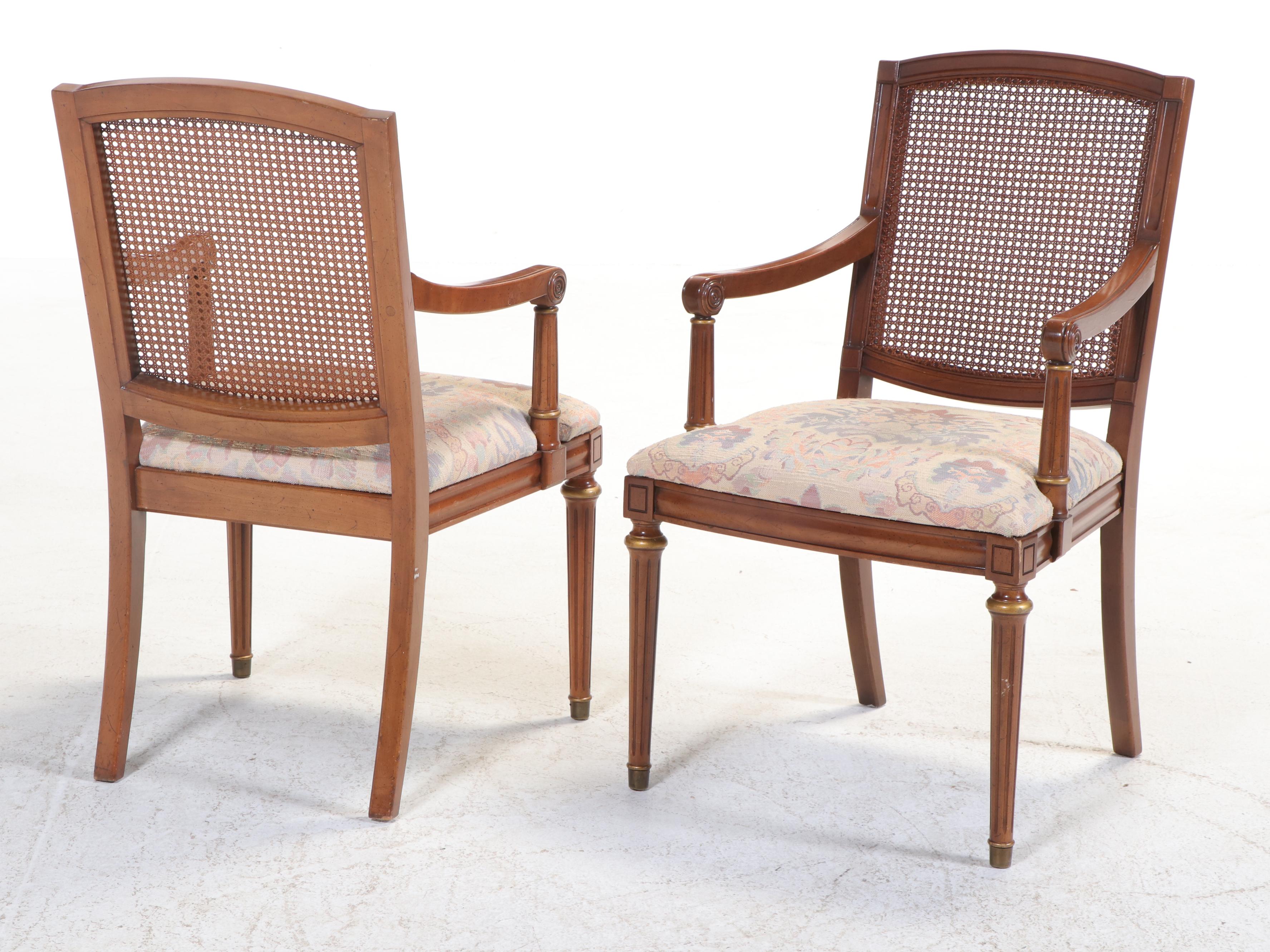 Seven-Piece French Provincial Style Dining Set