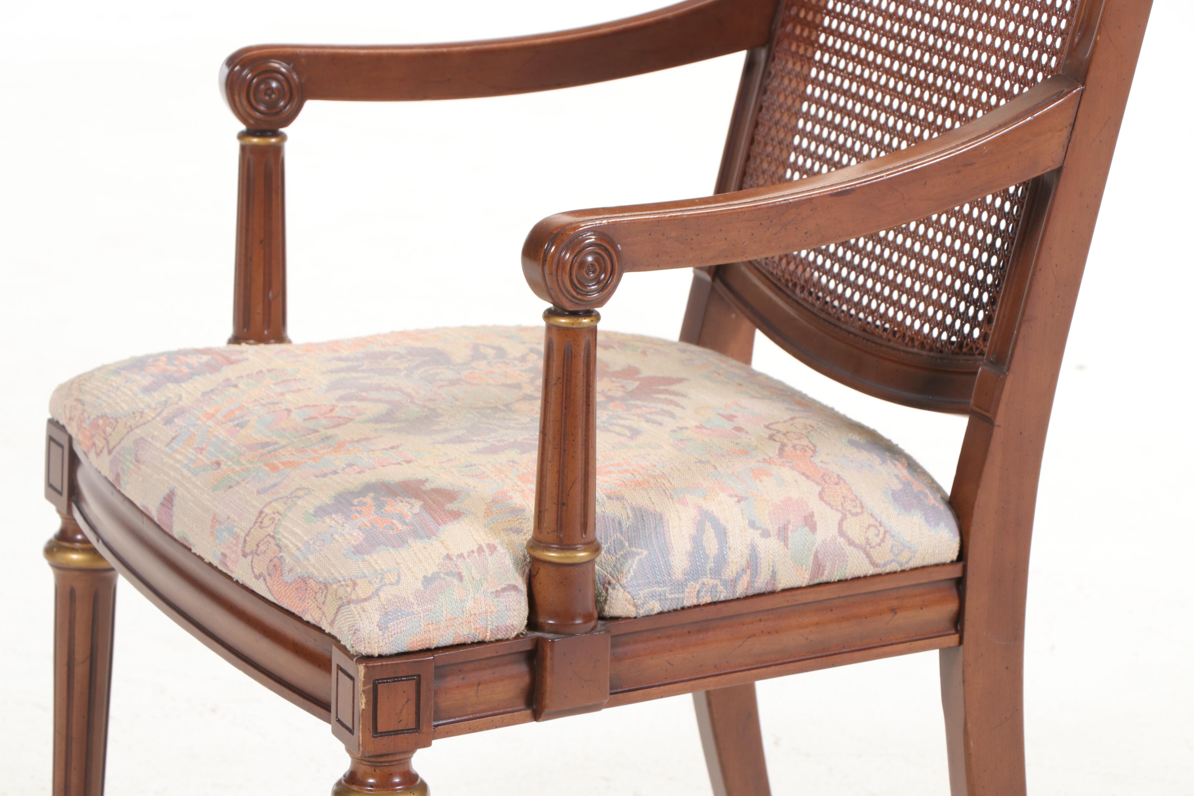 Seven-Piece French Provincial Style Dining Set