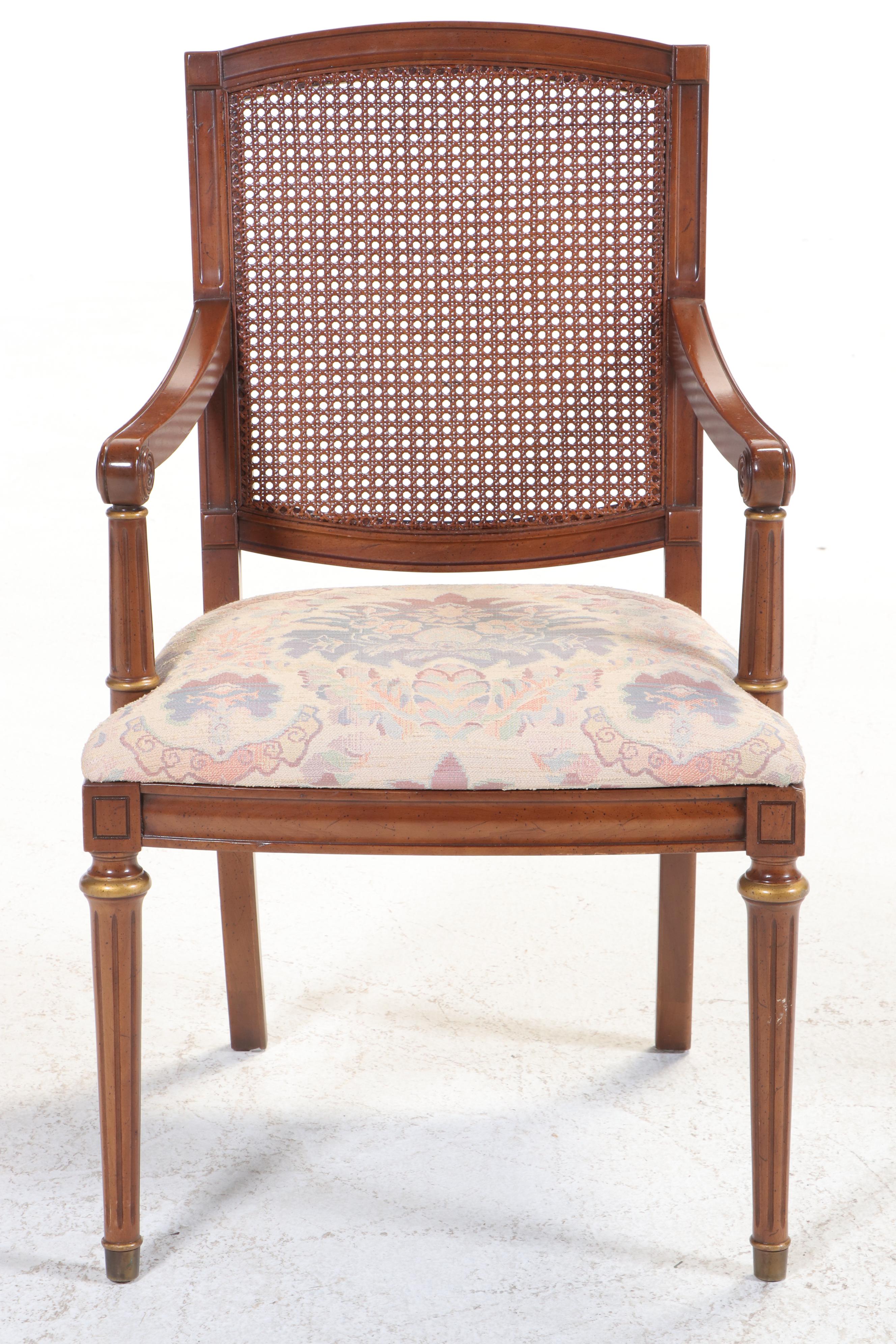 Seven-Piece French Provincial Style Dining Set