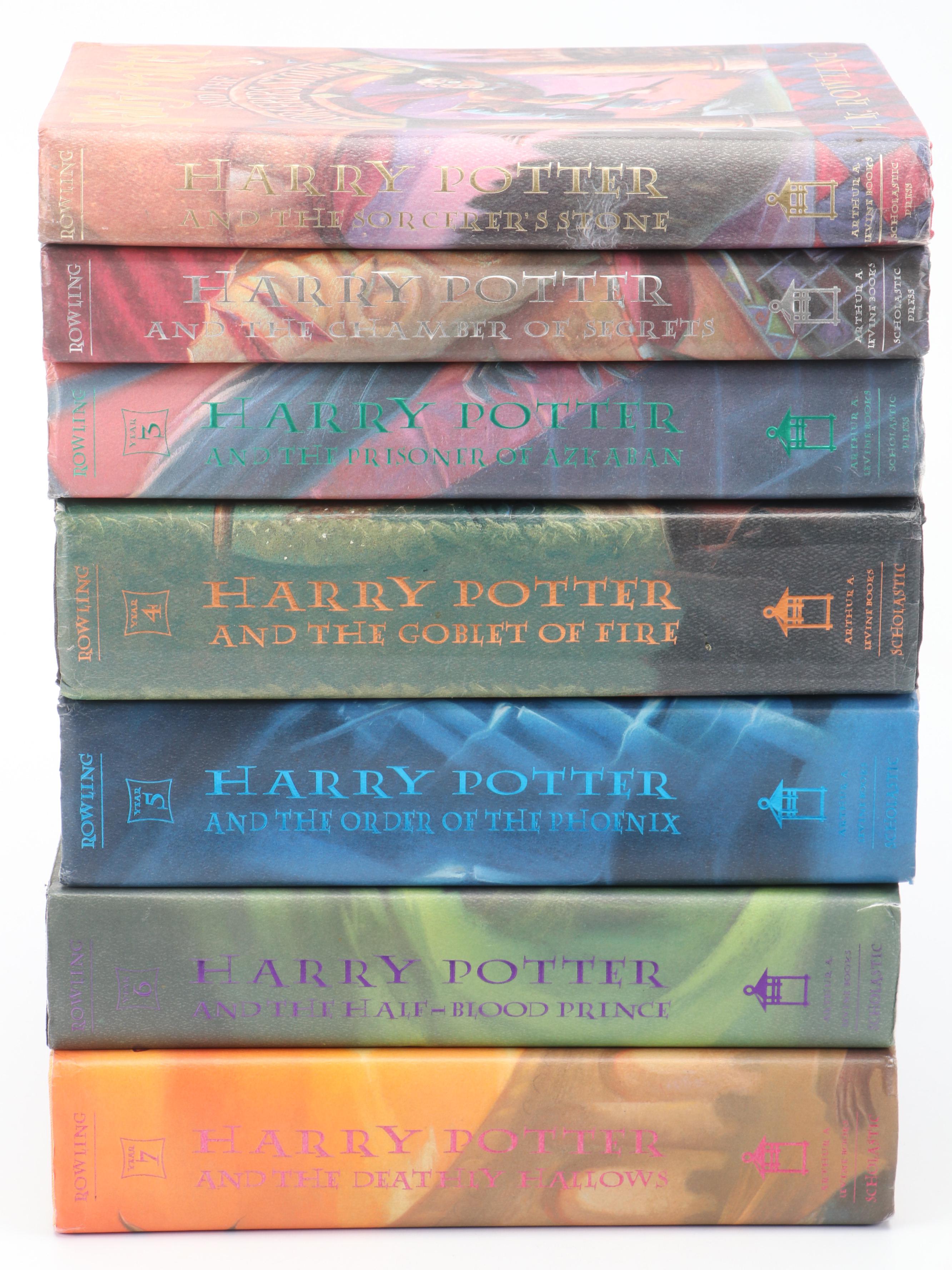 First American Edition "Harry Potter" Complete Series by J. K. Rowling