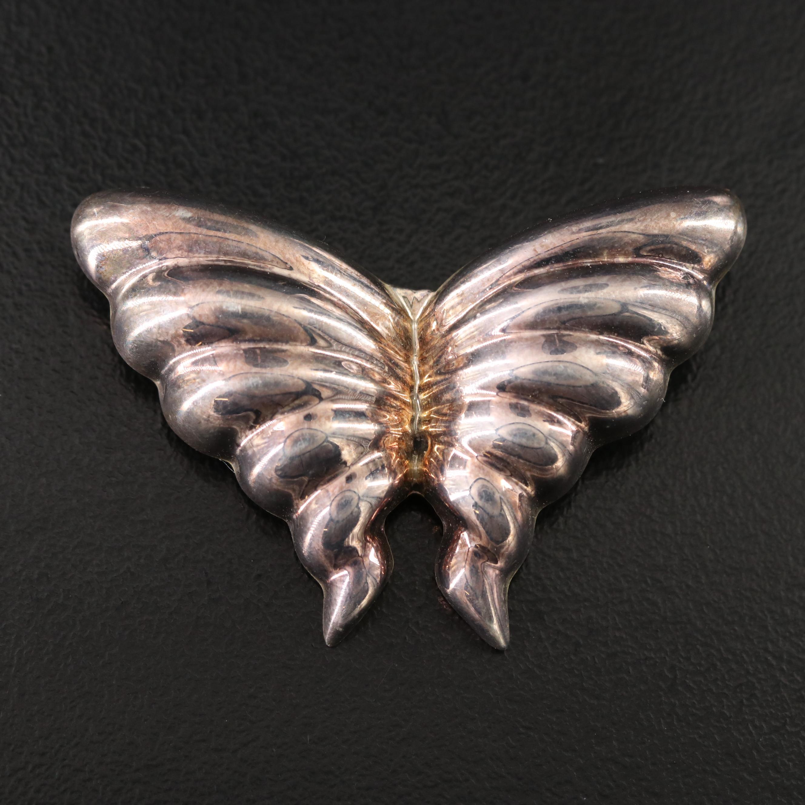 Tiffany & Co. Mexican Sterling Butterfly Brooch