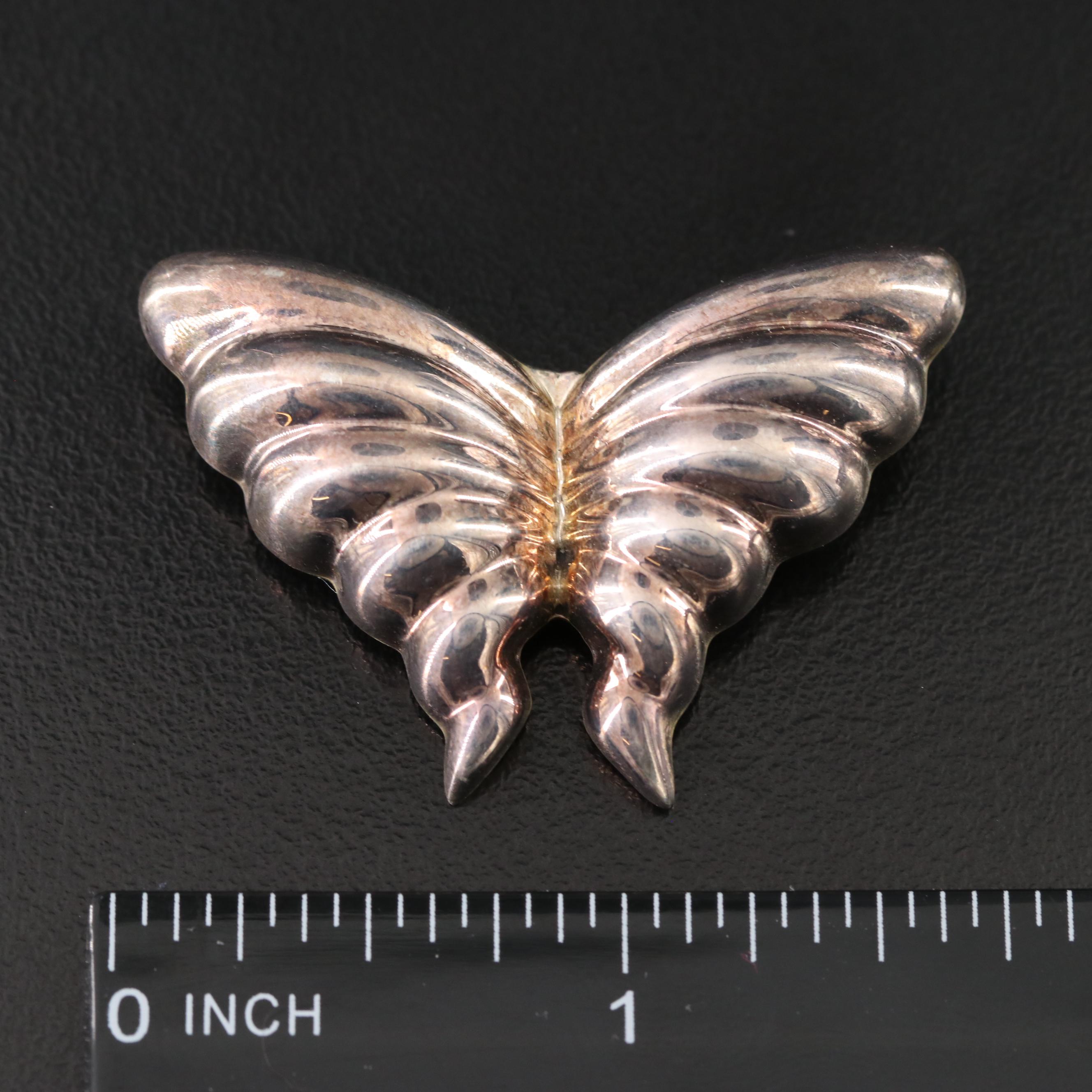 Tiffany & Co. Mexican Sterling Butterfly Brooch