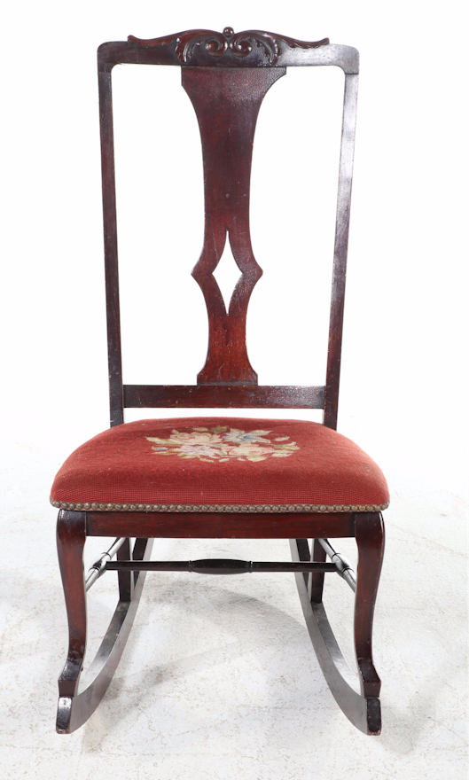 Michigan Chair Company Mahogany and Birch Rocker Plus Cherry and Elm