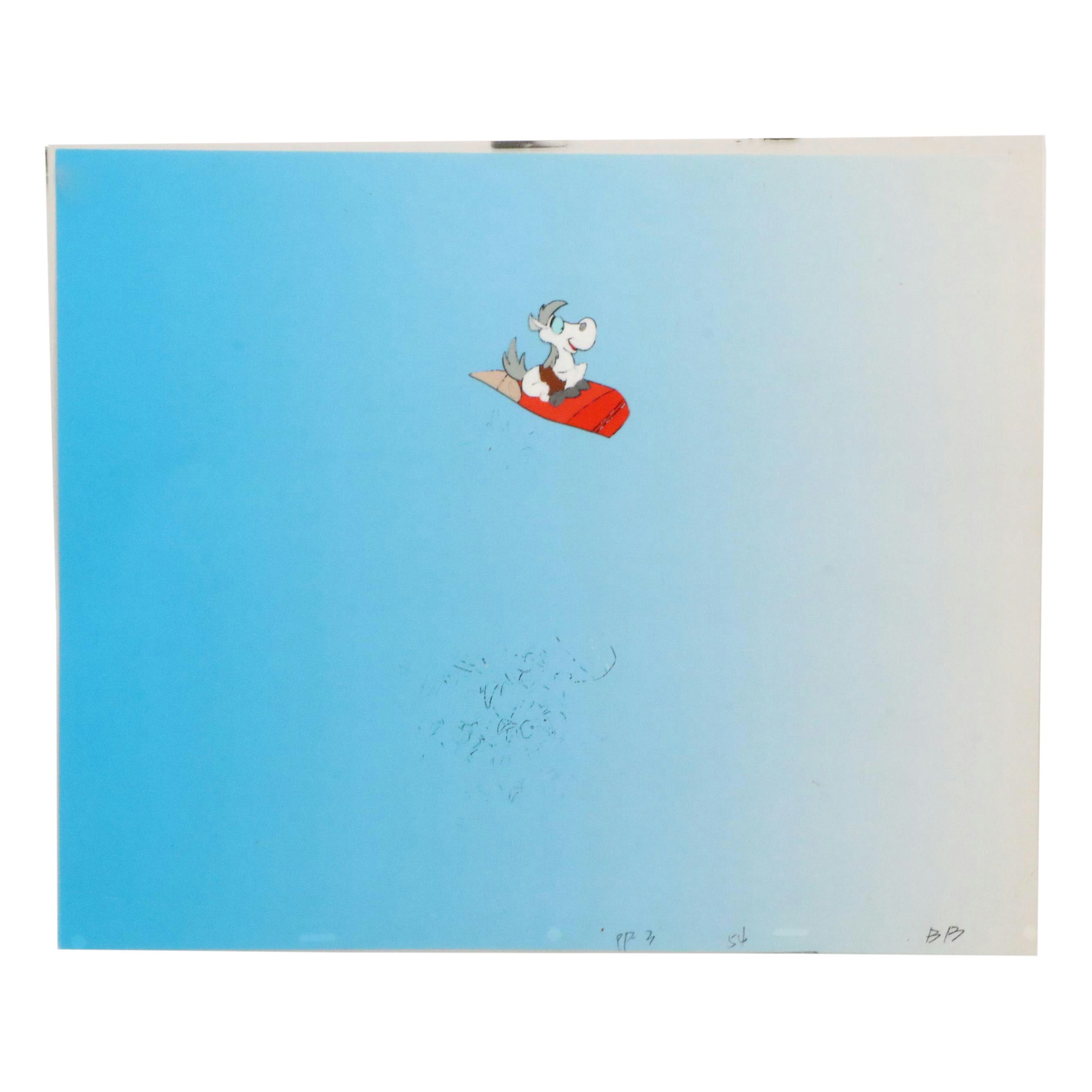 Hand-Painted Animation Sericel of Phar Fignewton from "Animaniacs"