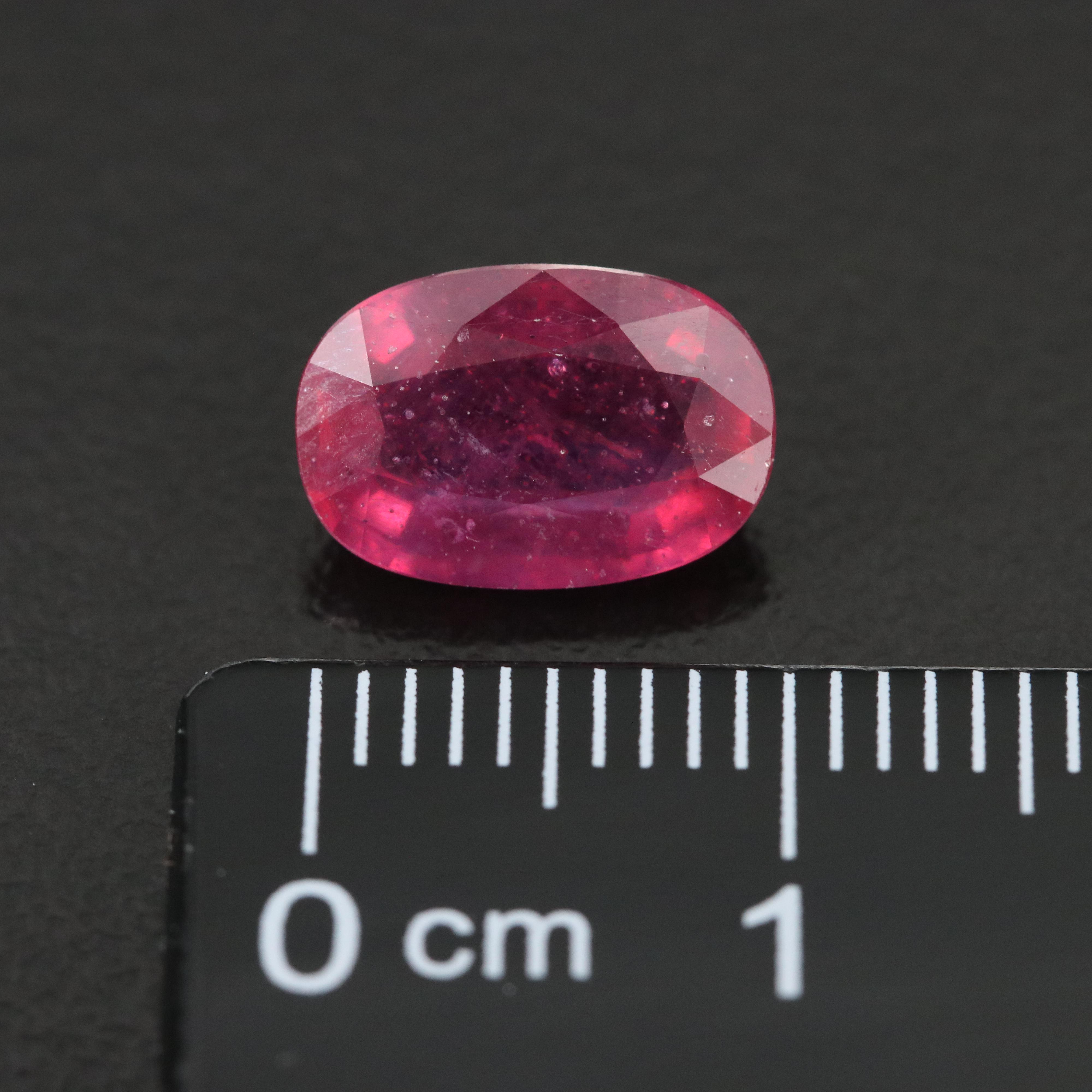 Loose 3.08 CT Filled Corundum
