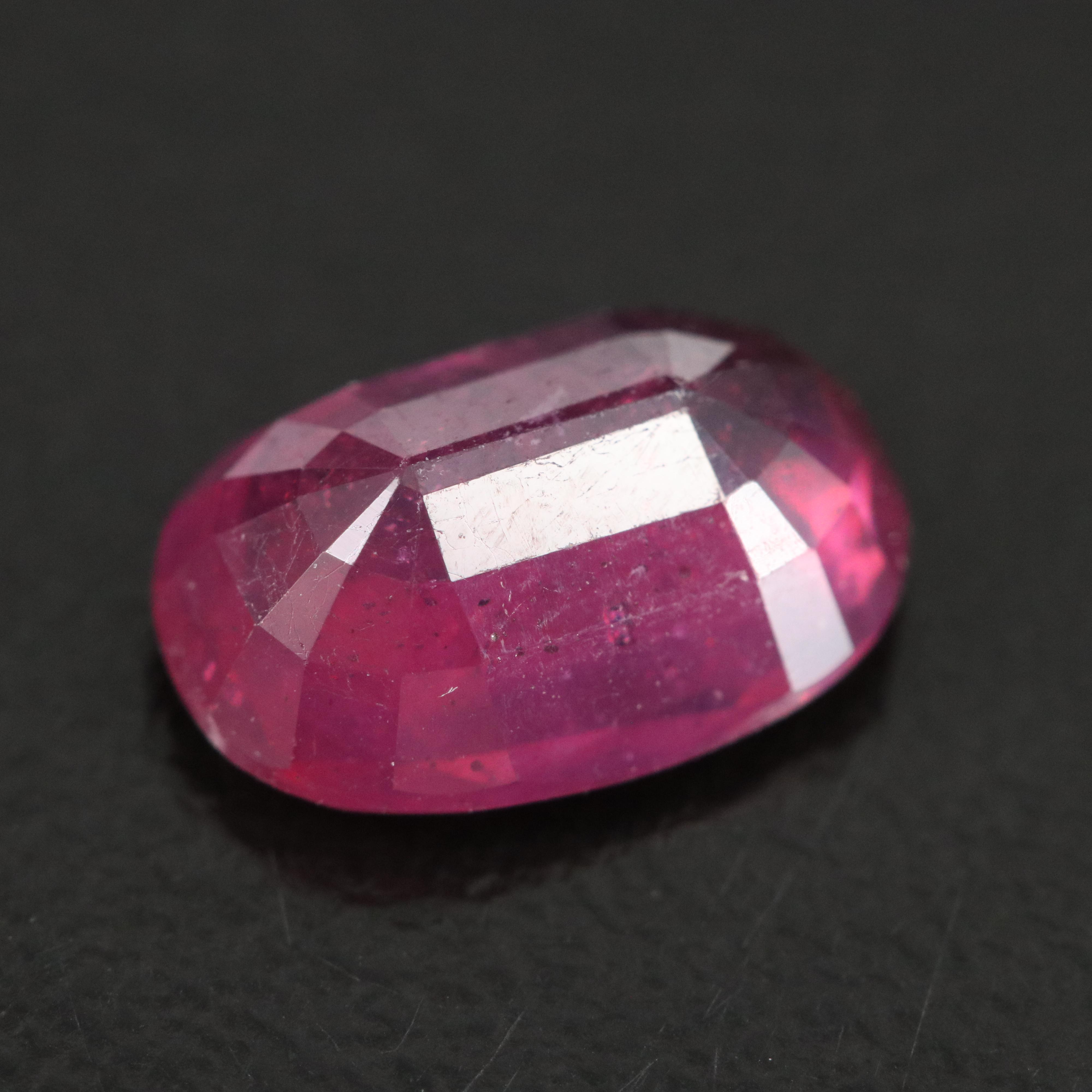 Loose 3.08 CT Filled Corundum