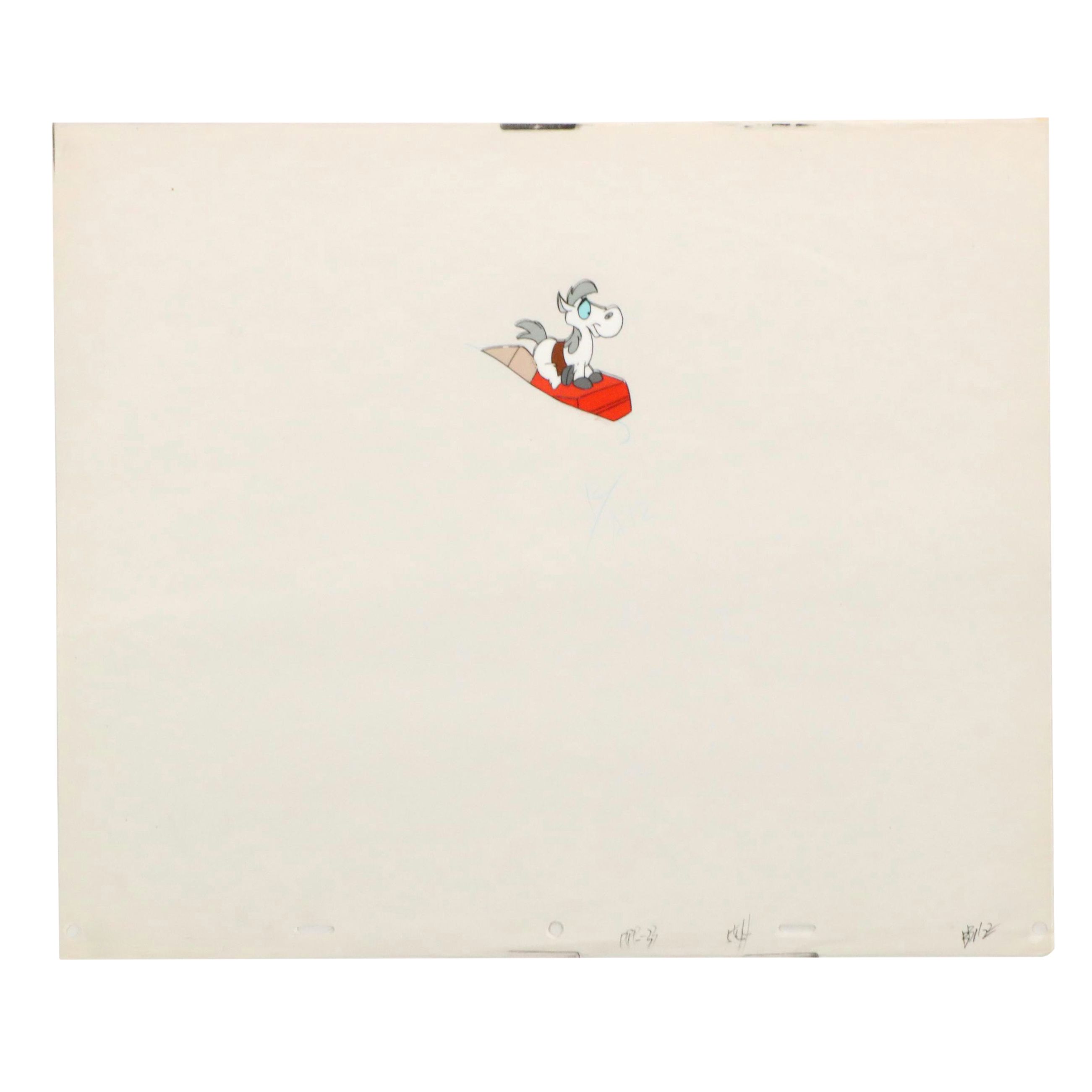 Hand-Painted Animation Sericel of Phar Fignewton from "Animaniacs"