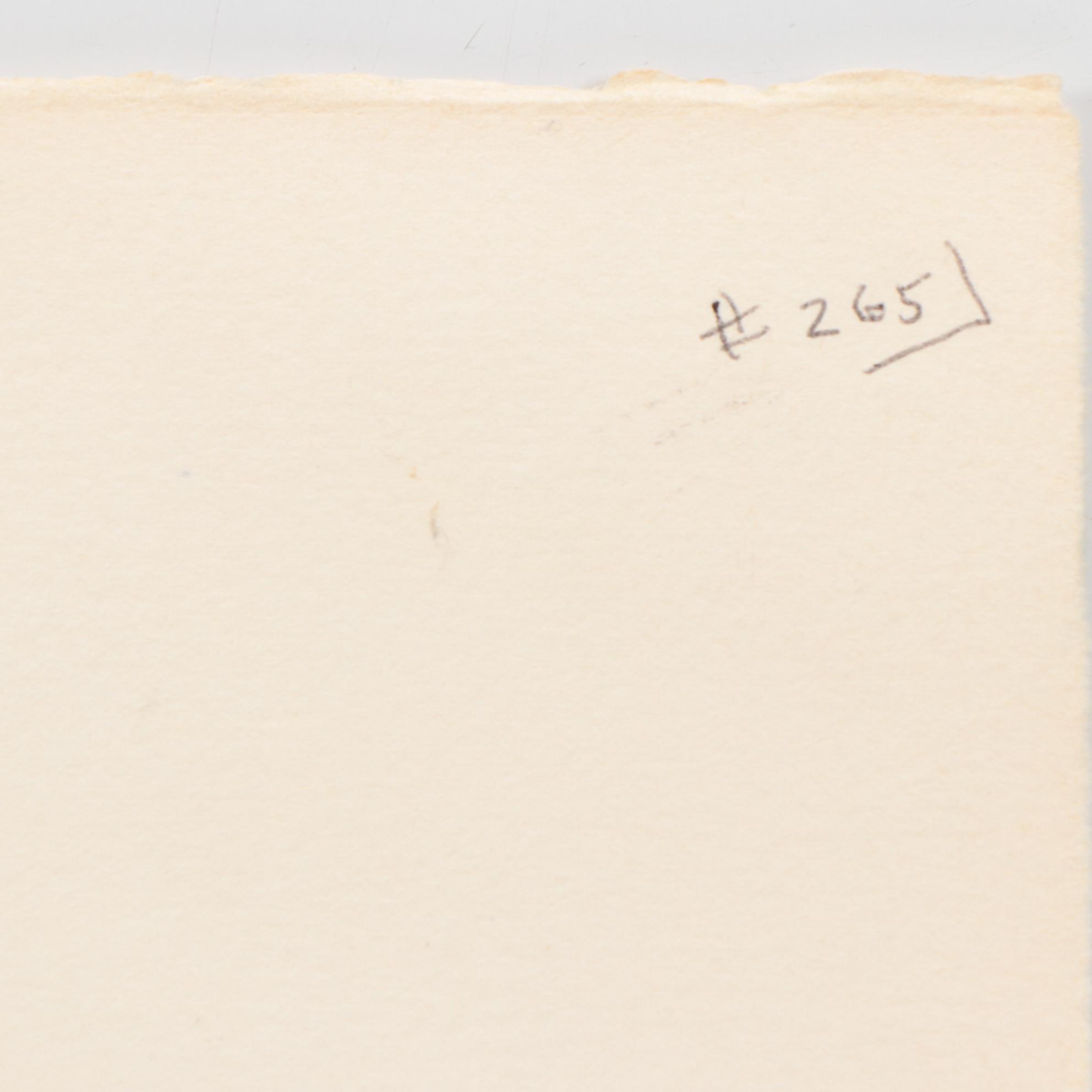 Jack Meanwell Modern Abstract Watercolor Painting, 1983