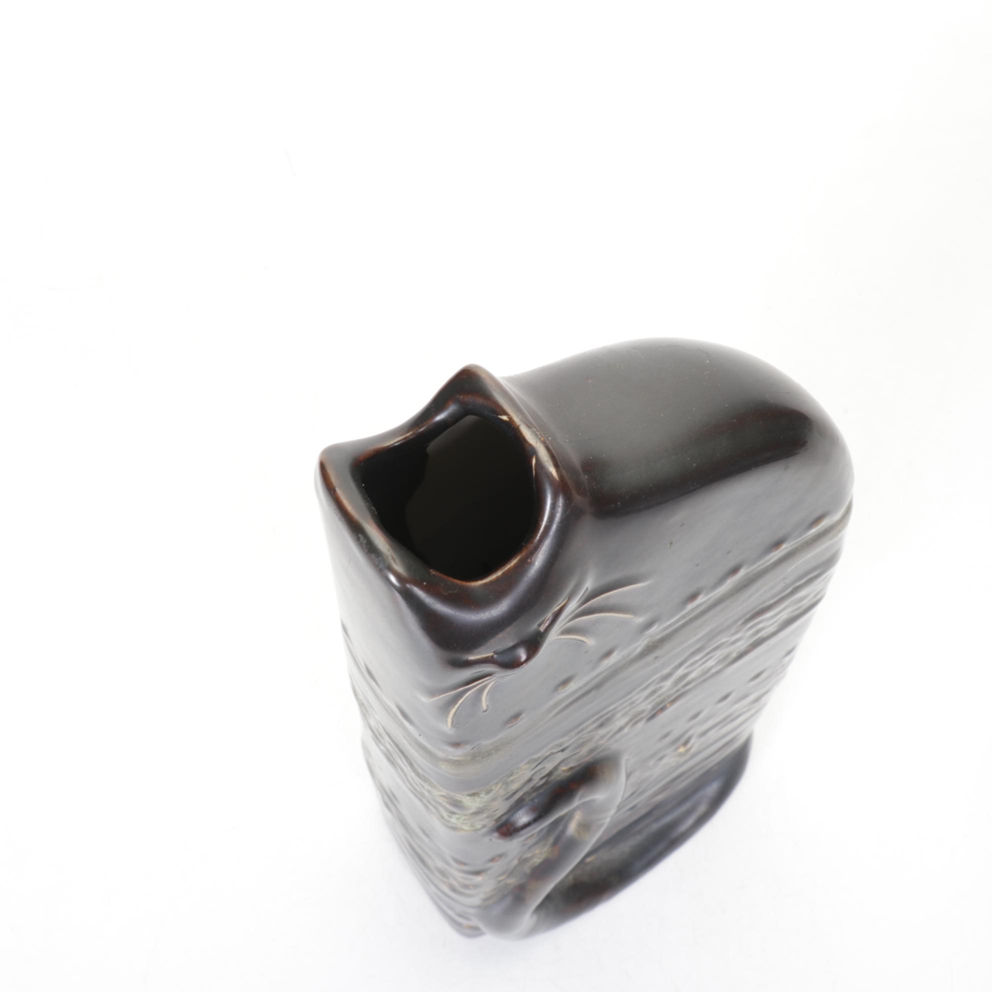 Stylized Studio Pottery Cat Vase after Govinder Nazran